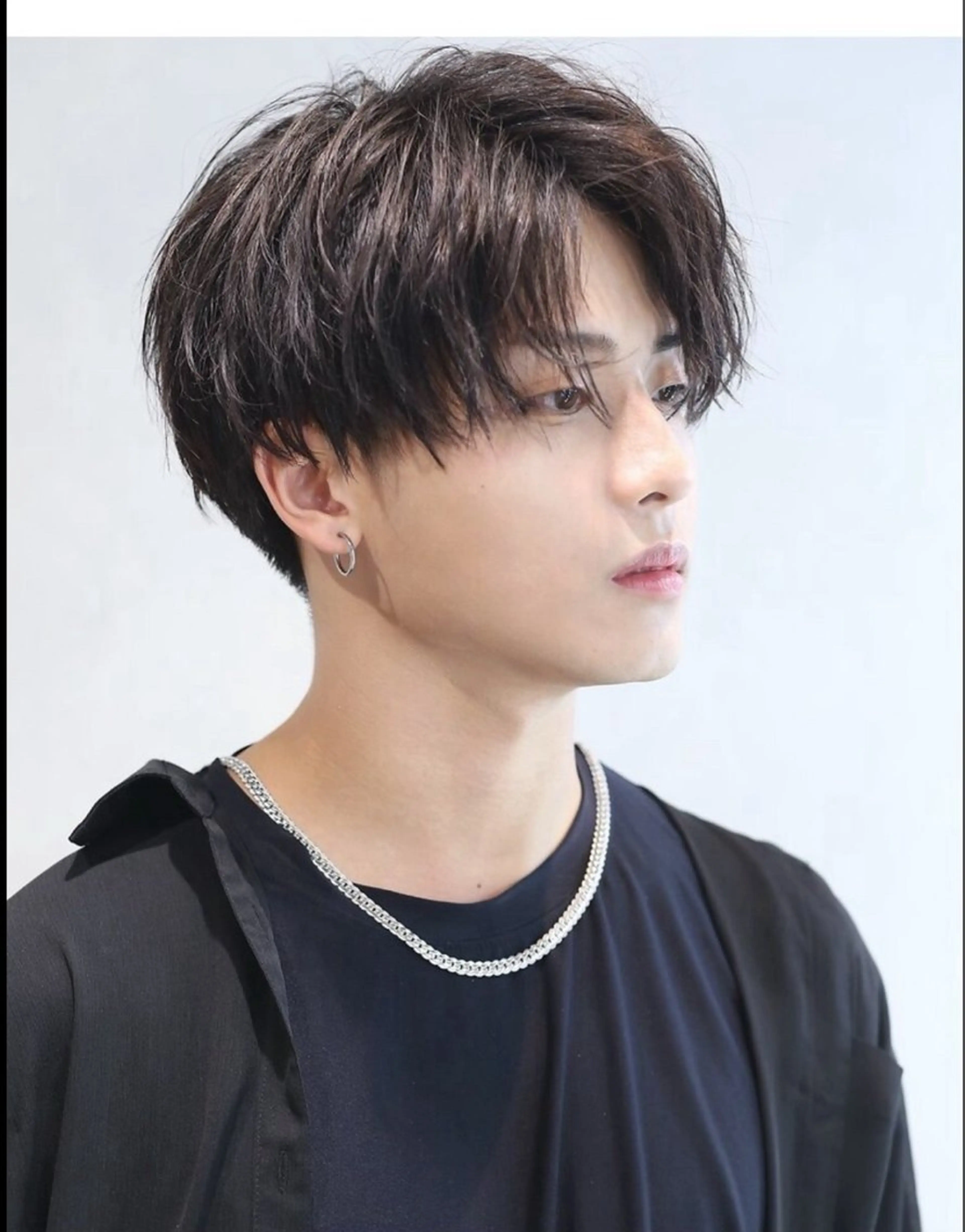 ミディアム メンズ LAVIE NEW STANDARD BARBER所属・YAMADA 🌿のヘアスタイル