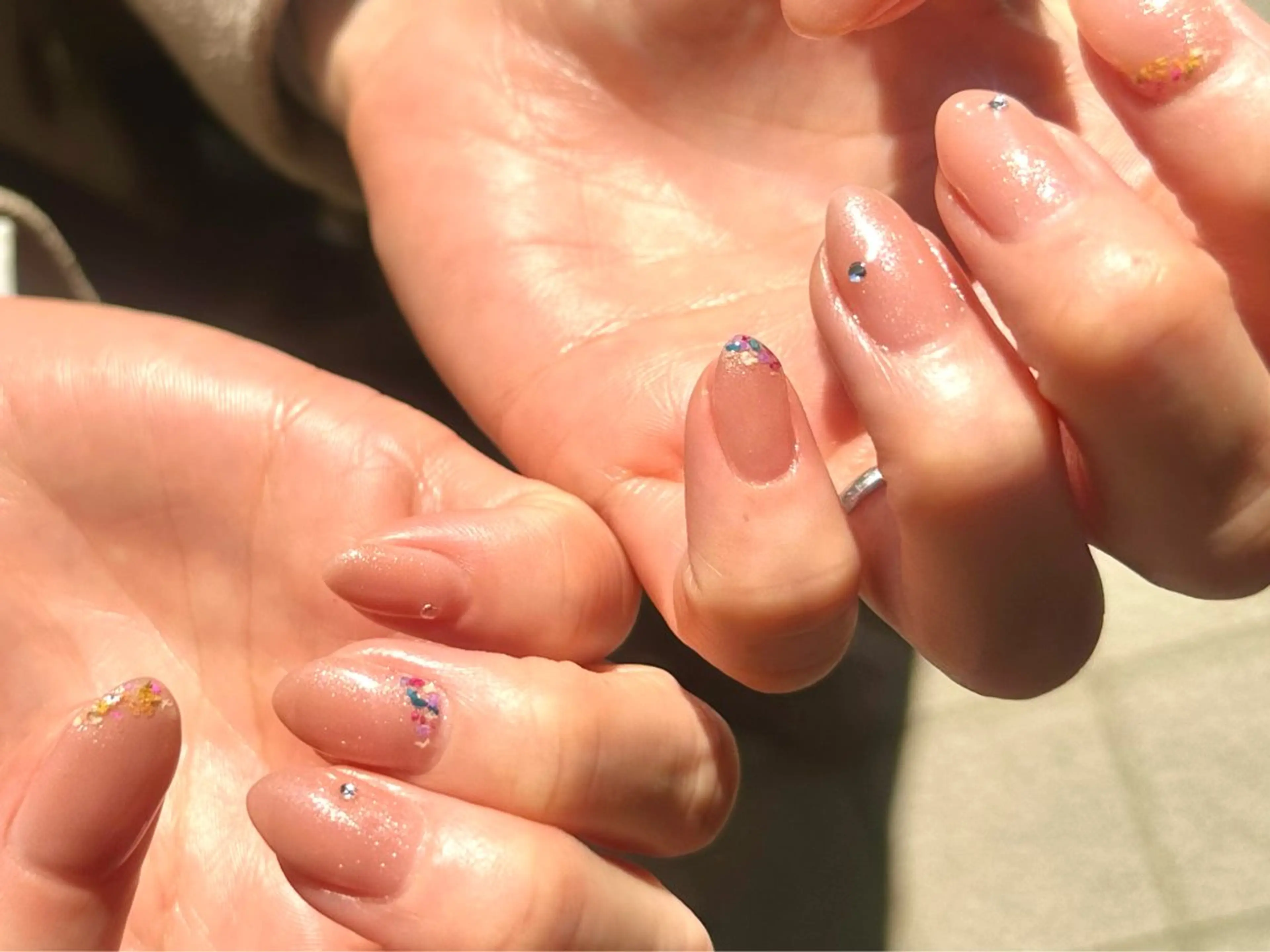 ネイル 春ネイル エムスラッシュセンター南sol所属・kano🫧 指名No.1💫のネイルデザイン