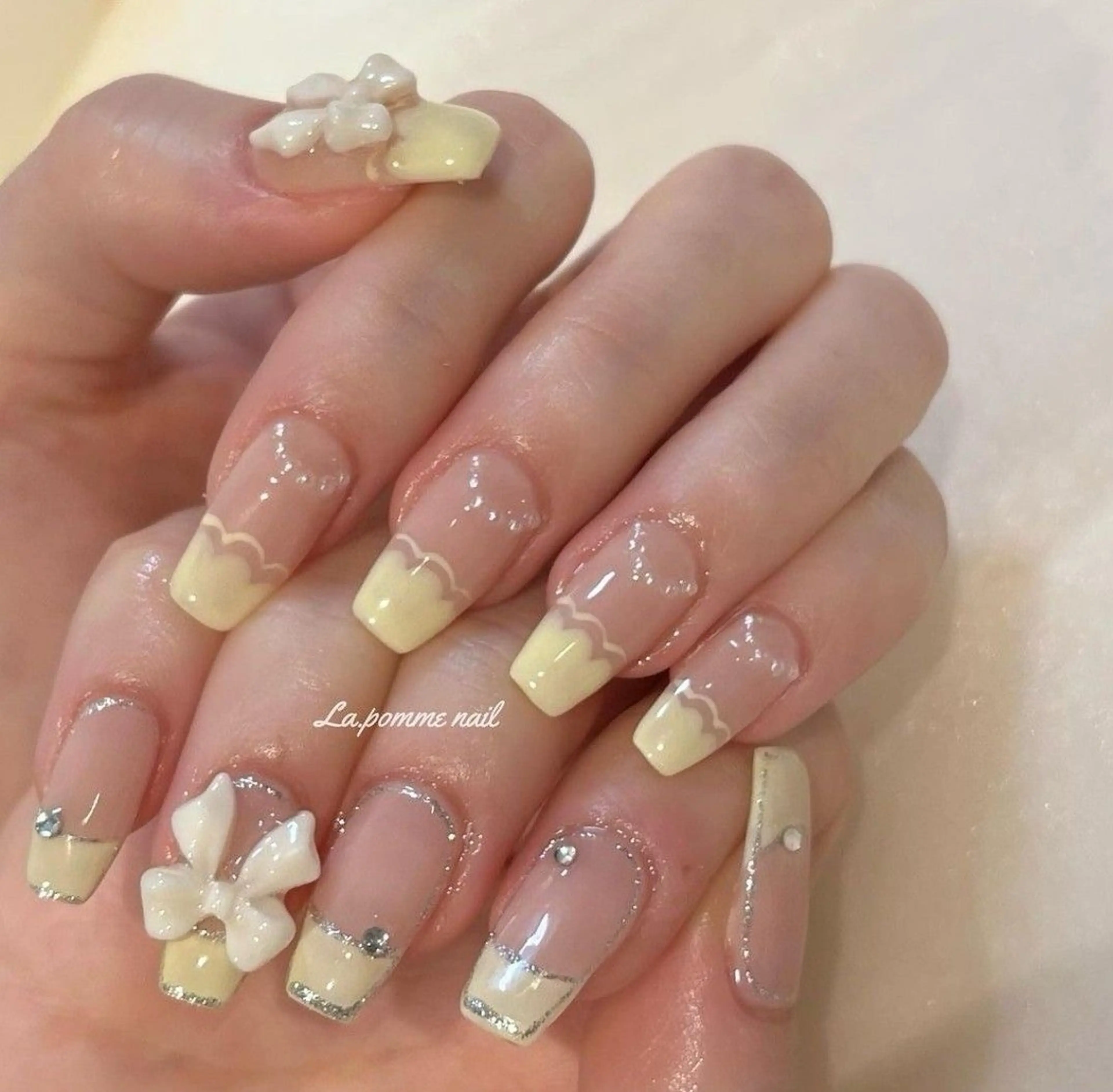 ネイル 韓国ネイル ワンホンネイル Kawaii _Nailのネイルデザイン