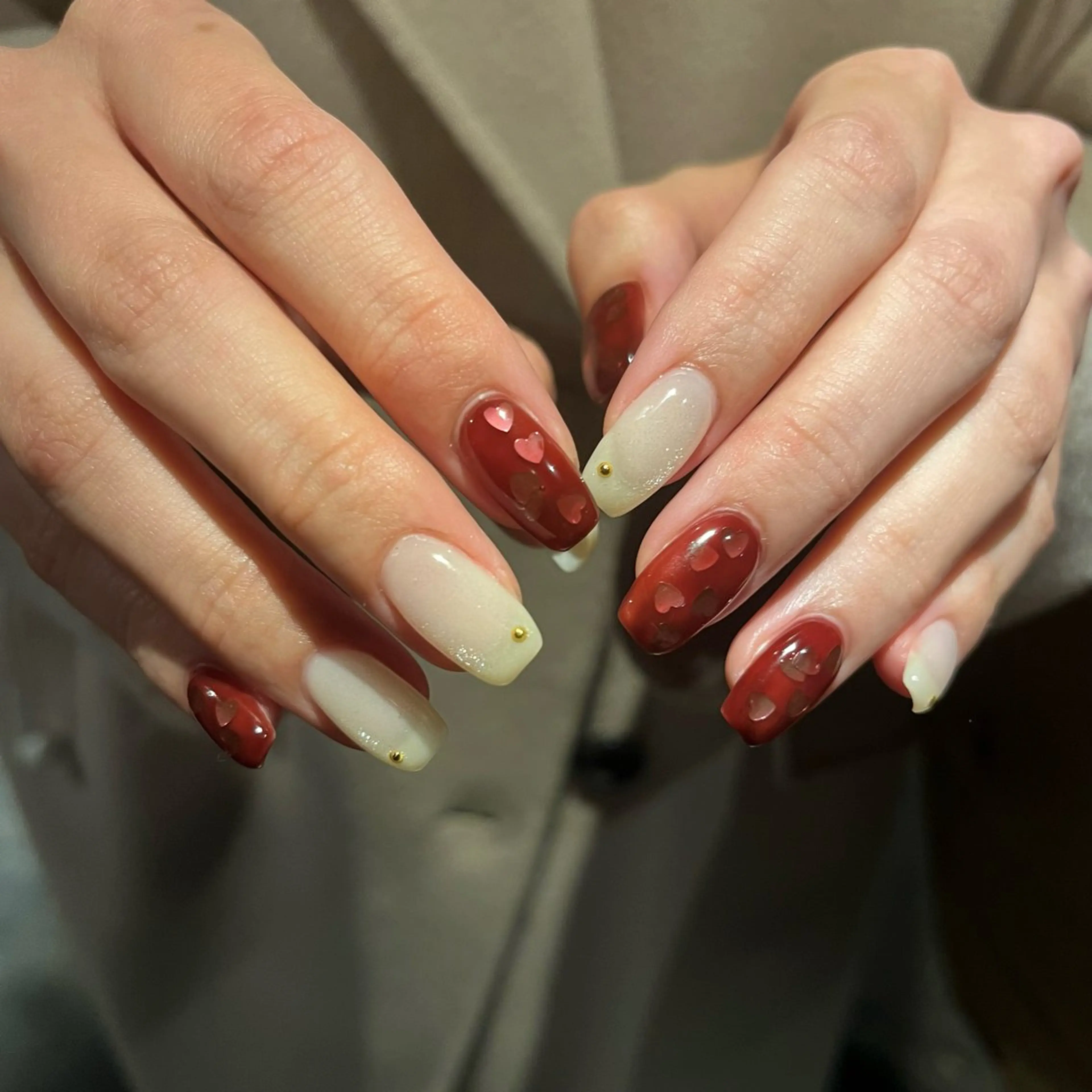 ネイル ハート mitsuki / Manonのネイルデザイン