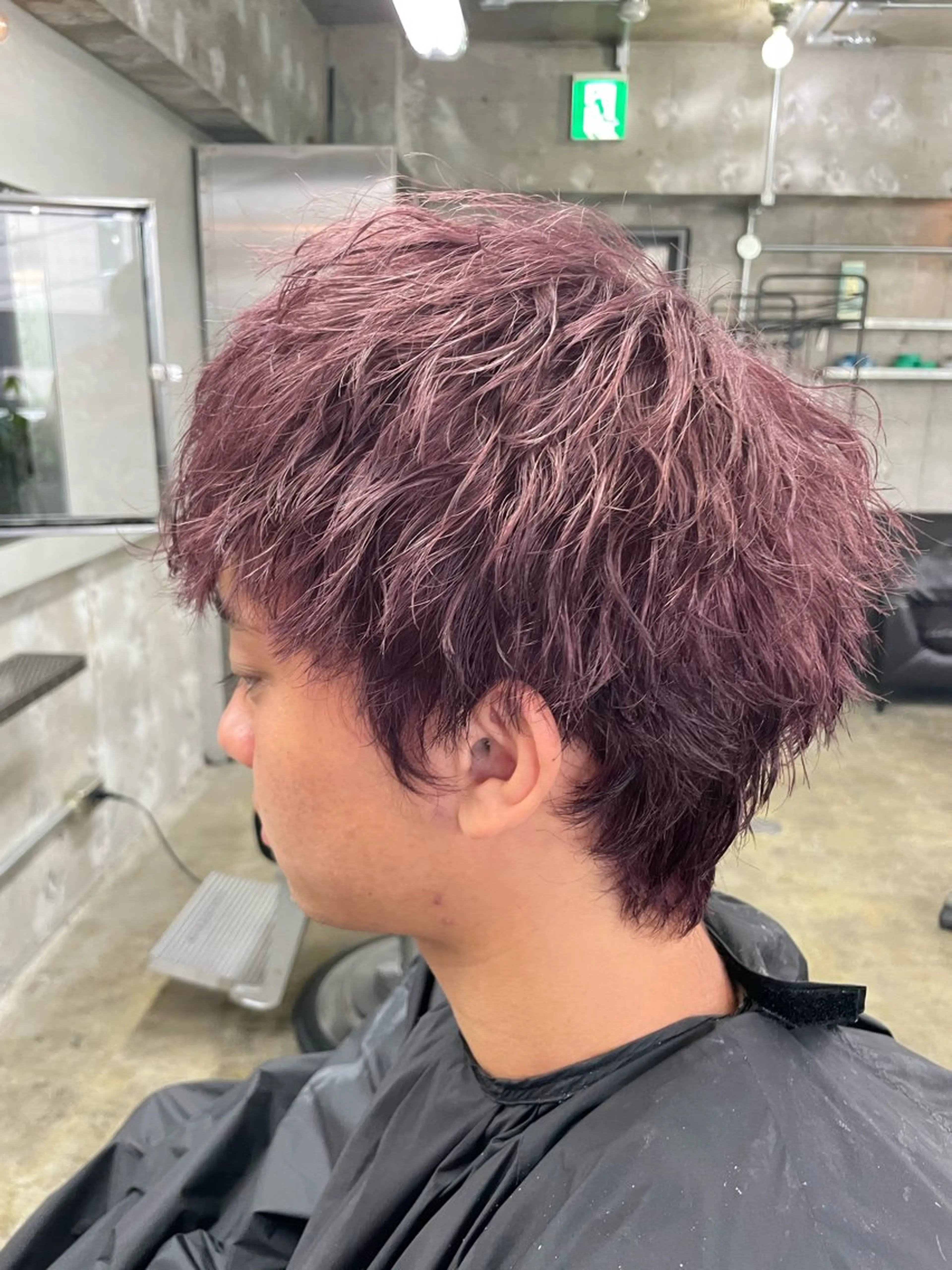 ショート 亀井隆汰/メンズ専門 パーマ特化美容師のヘアスタイル