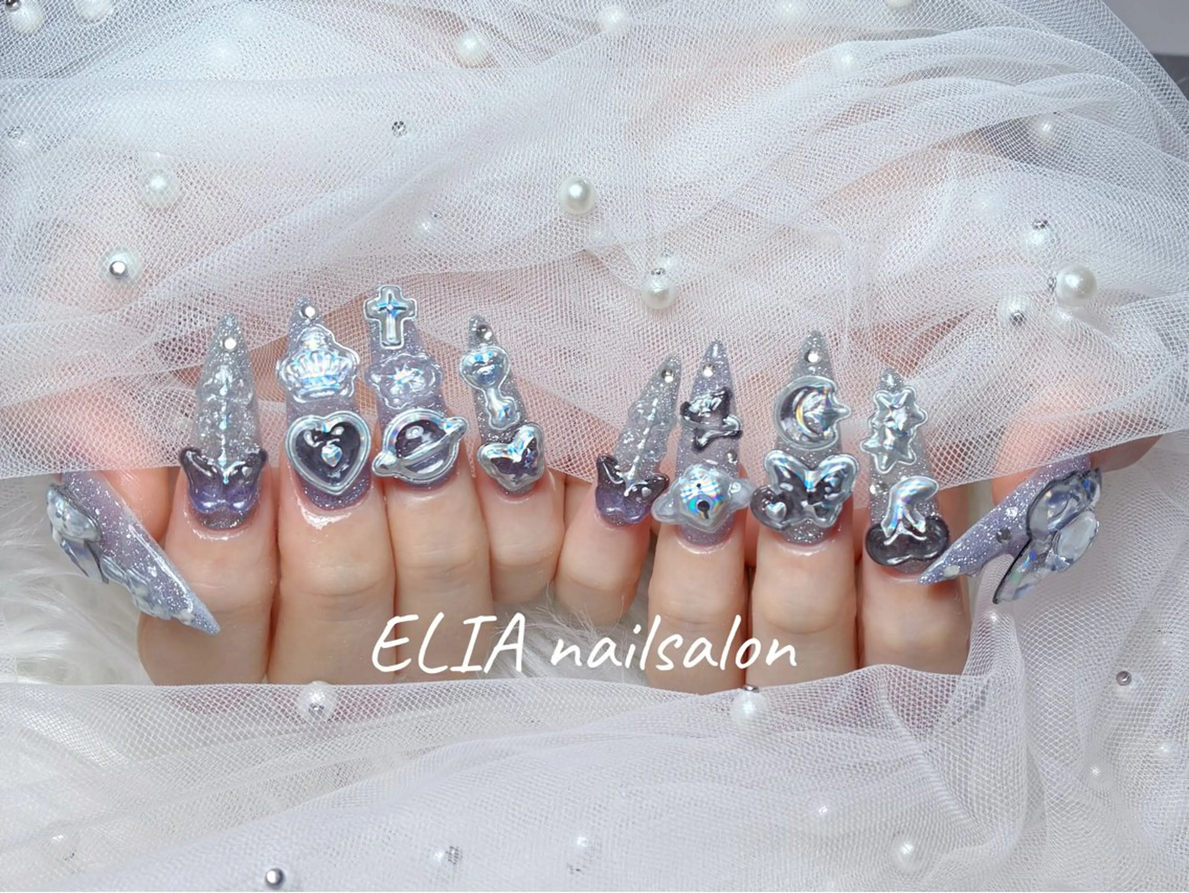 セミロング cici nailのネイルデザイン