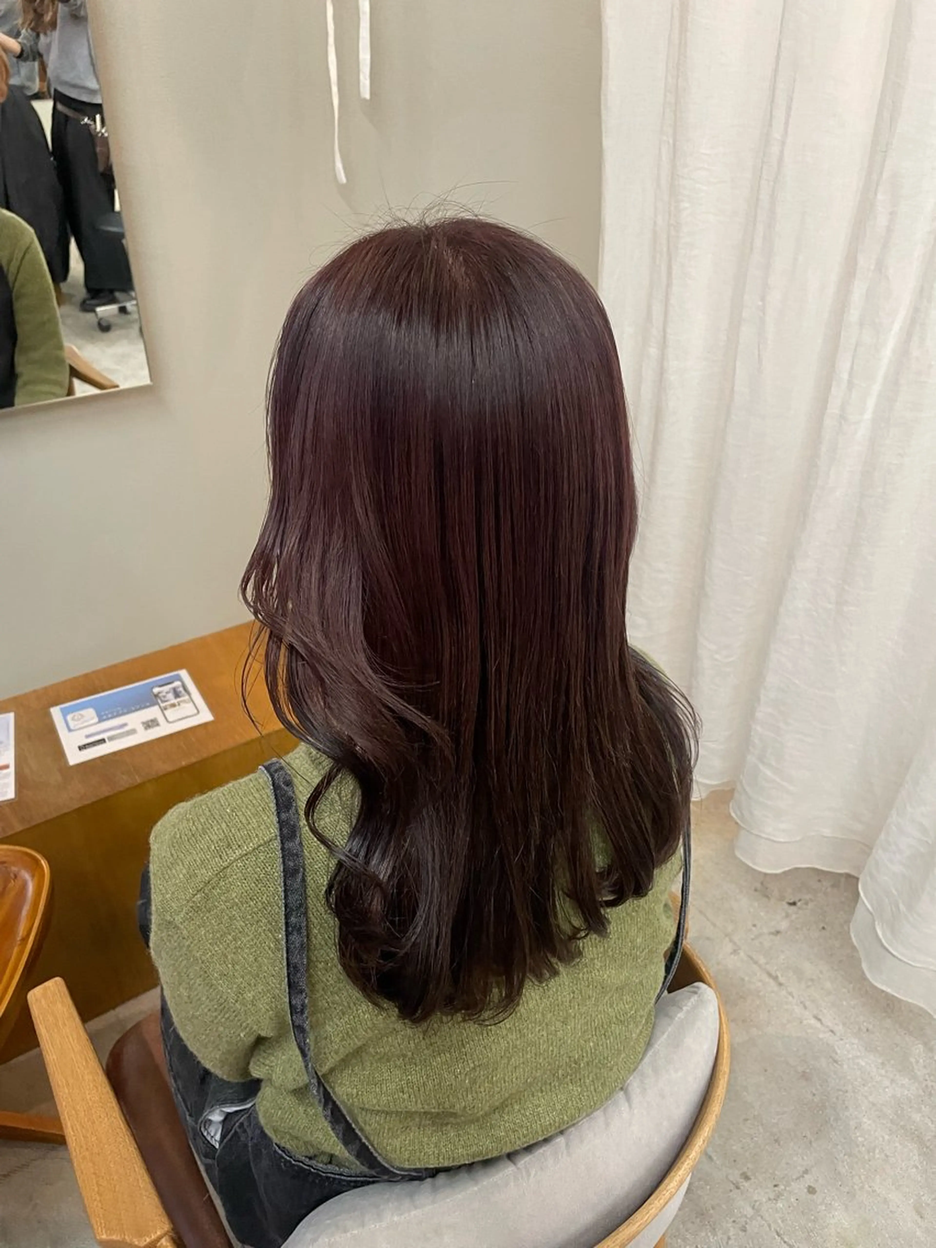 カラー 山下 悠月のヘアスタイル