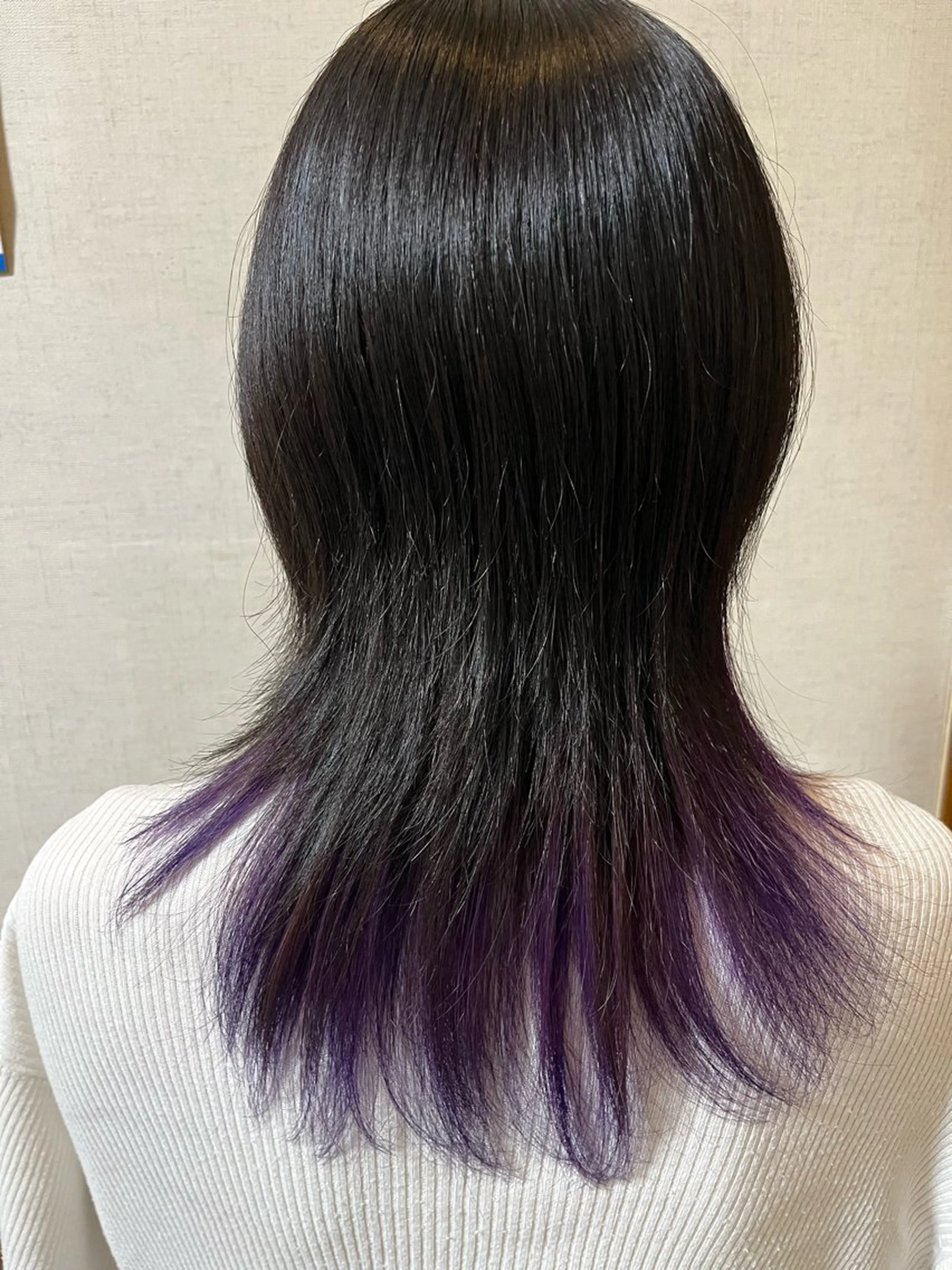 セミロング カラー BENI鈎取 kanakoのヘアスタイル