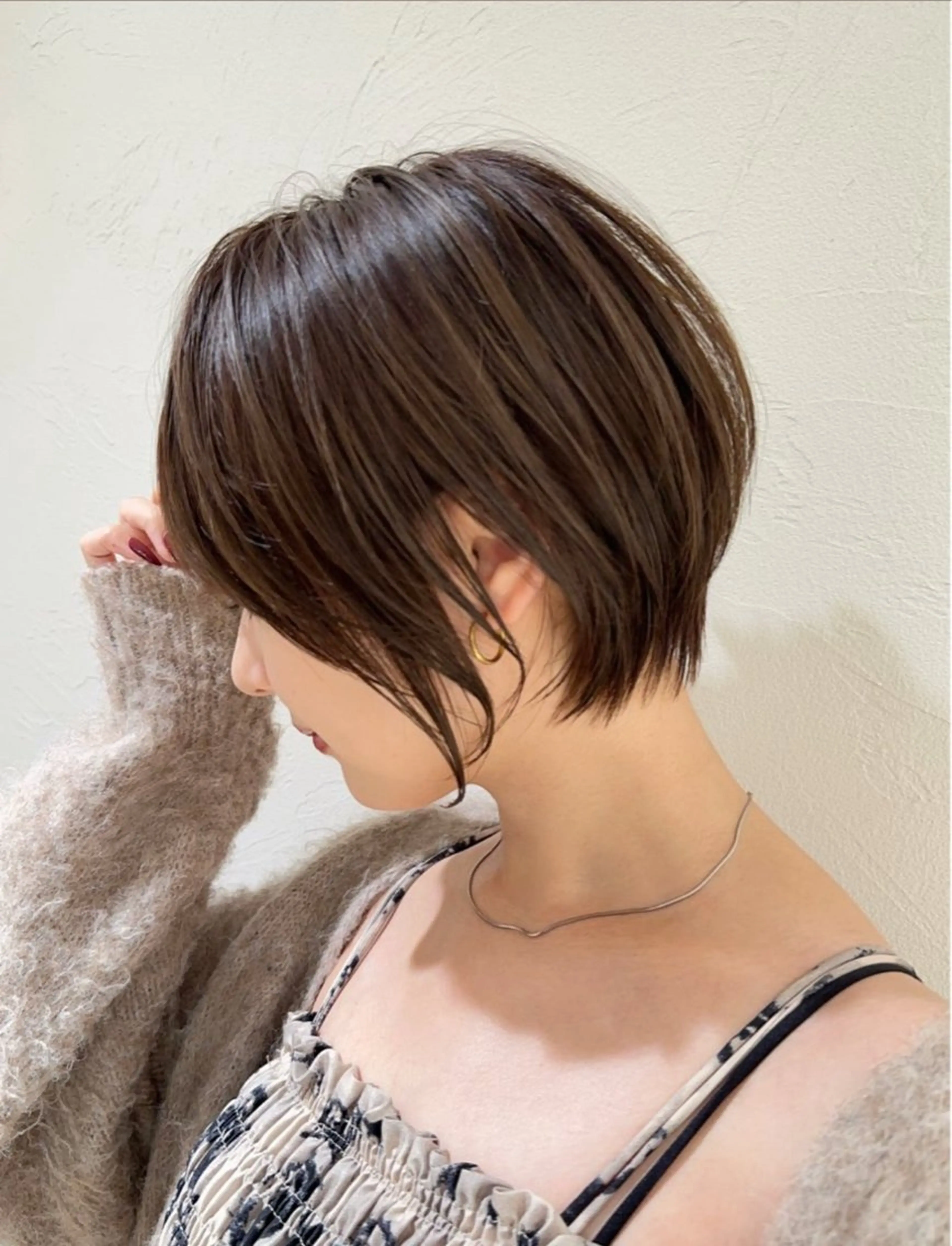 ショート ショートボブ ベリーショート ボブ ショートヘア 無料カットモデル /小顔ショート/荒砂のヘアスタイル