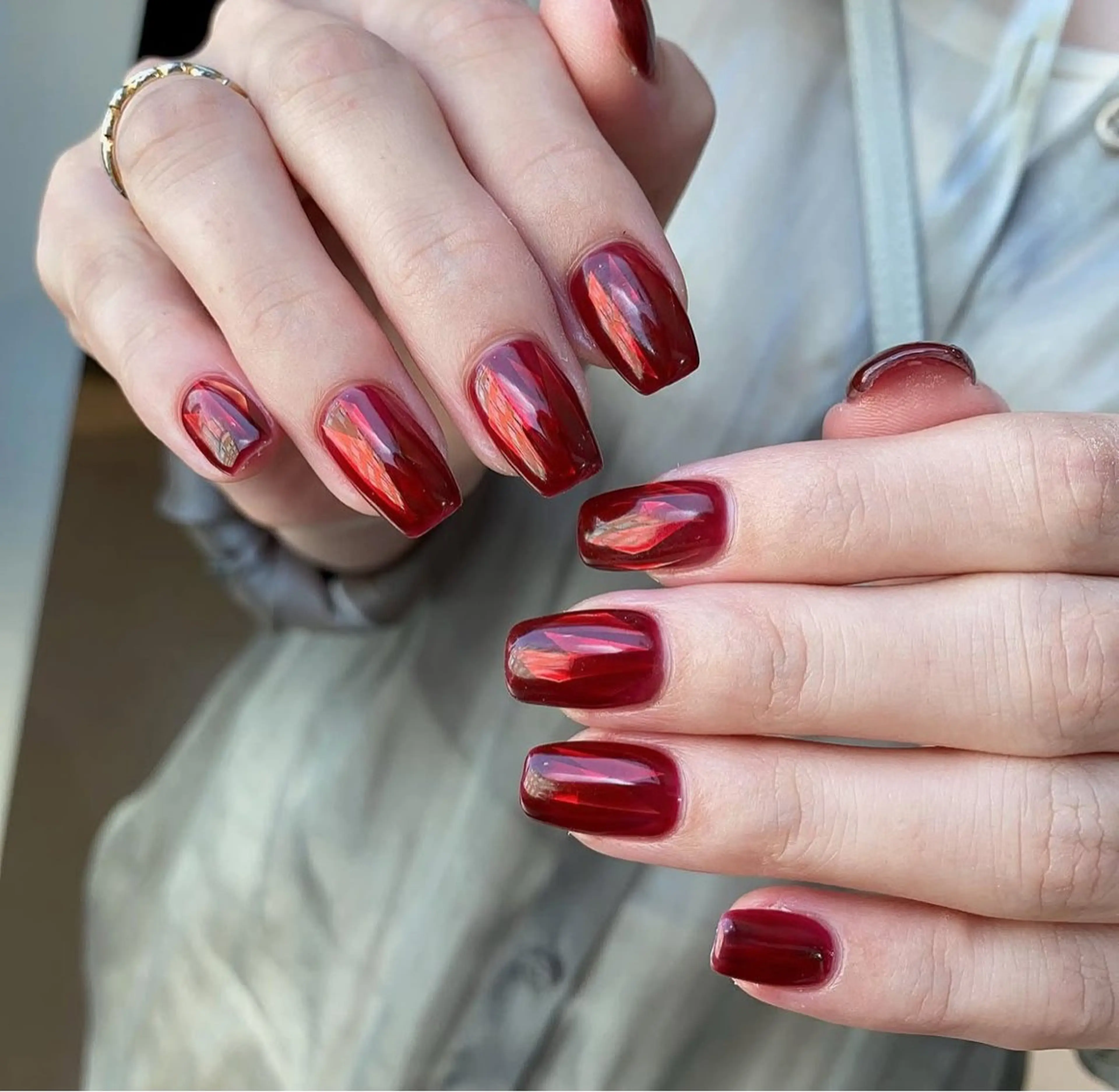 ミディアム ハンドネイル CLALA Ayumiのネイルデザイン