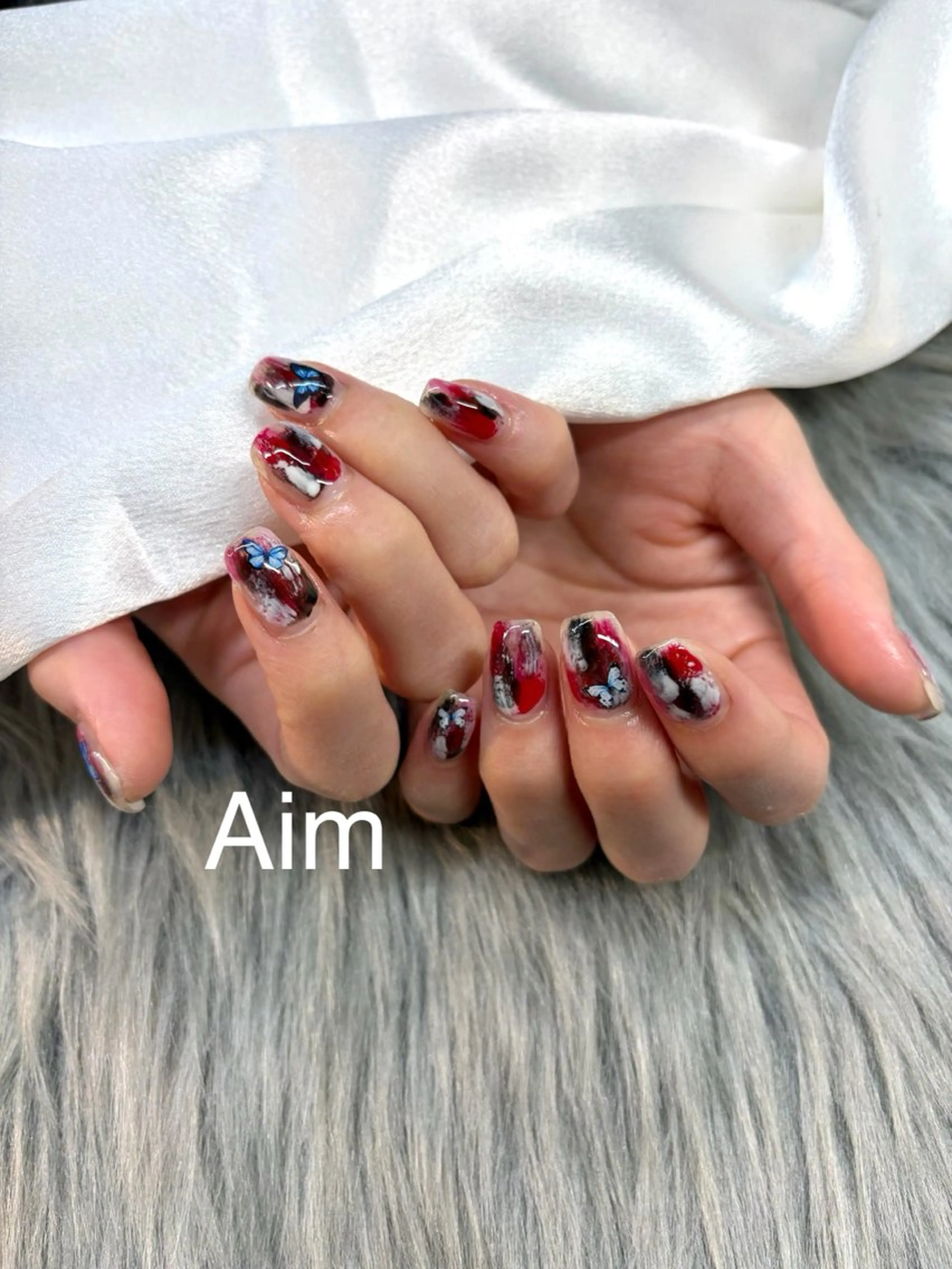 ネイル ハンドネイル ネイルサロンAim河原町[ヘアセット　ヘアエクステ　着付　専門店]所属・Aim🌿 kanaのネイルデザイン