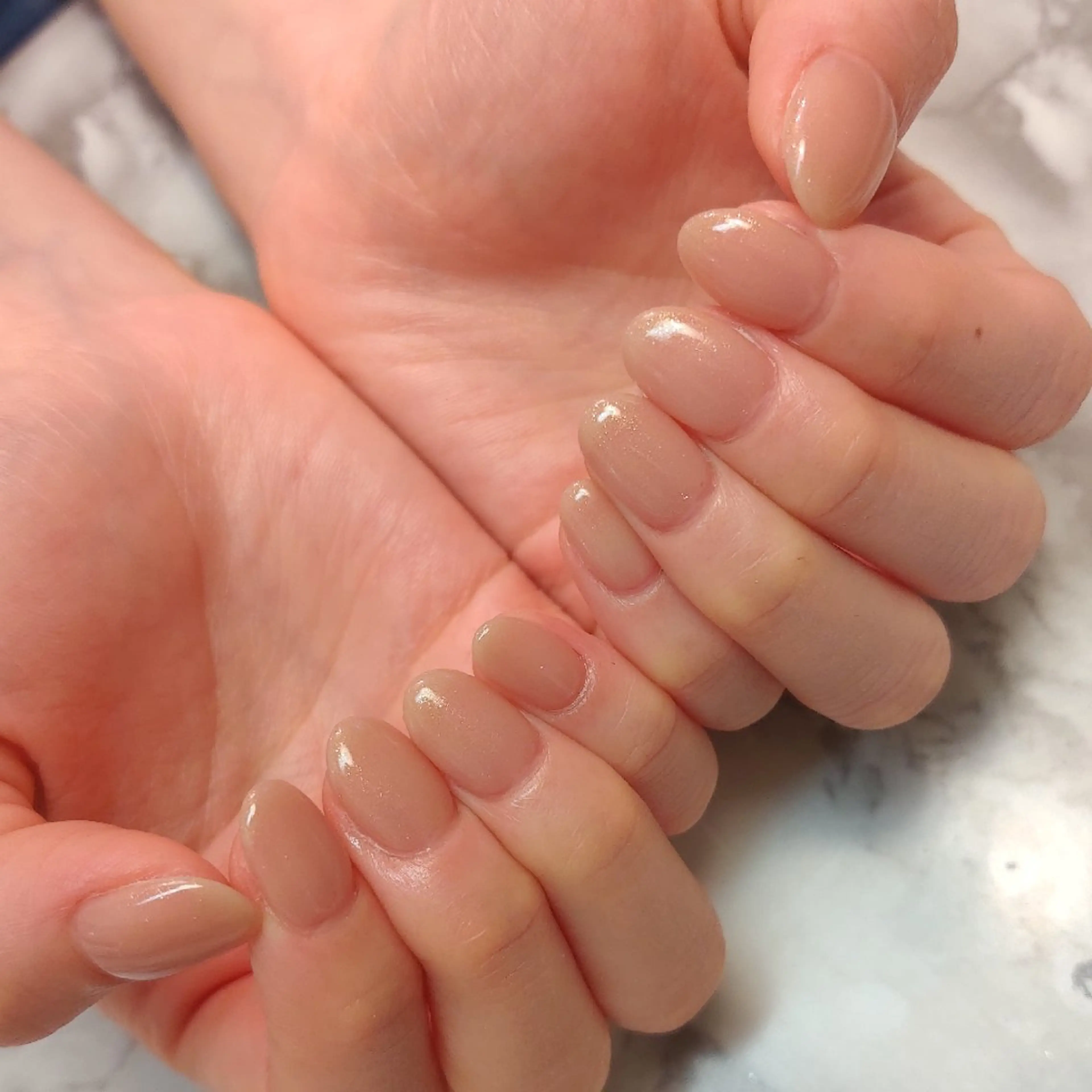 ネイル ワンカラーネイル ジェヌインネイル 河内のネイルデザイン