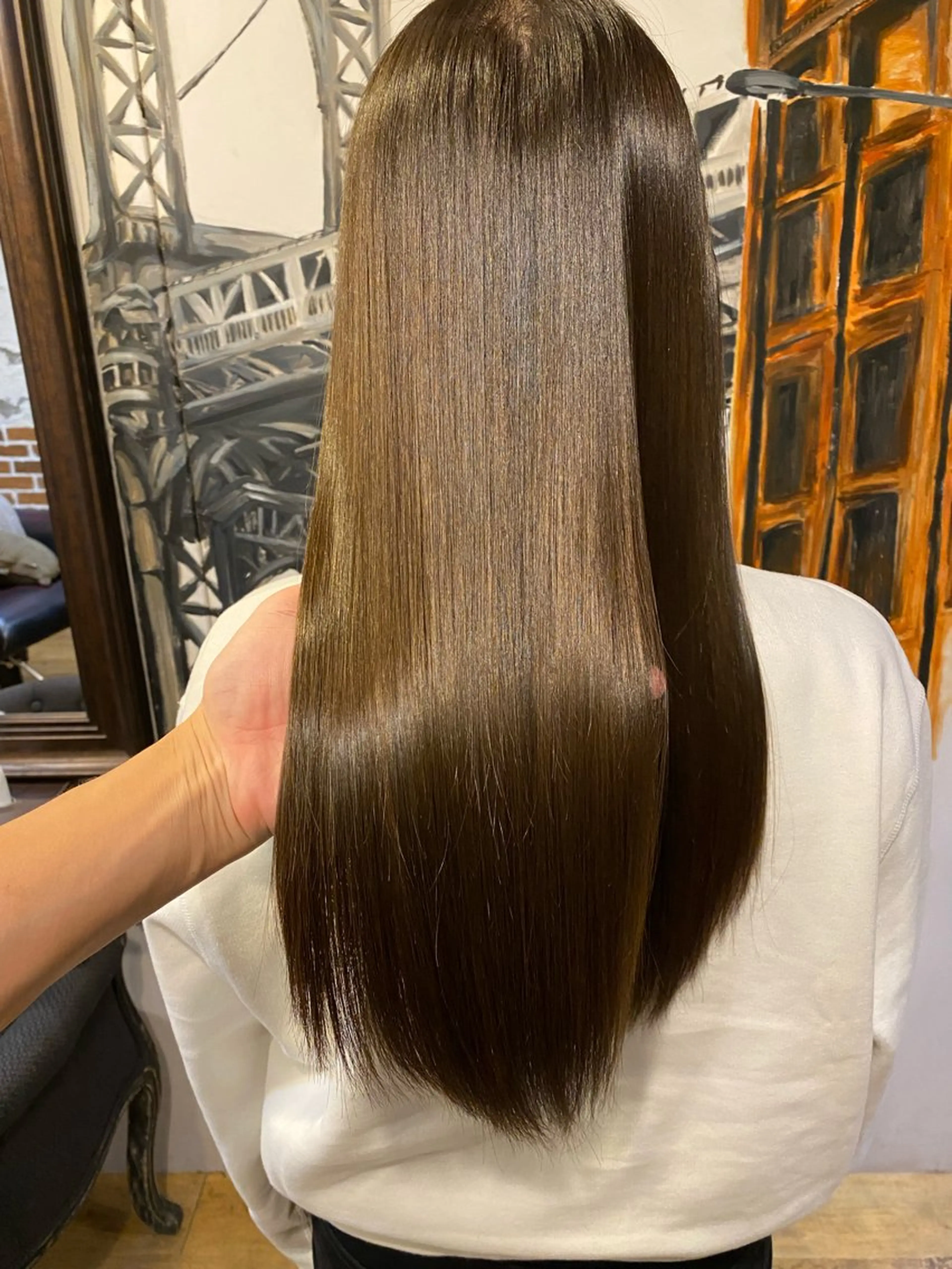 ロング 伸ばしかけ 髪質改善 縮毛矯正 また会いたくなる 美容師【KENTA】のヘアスタイル