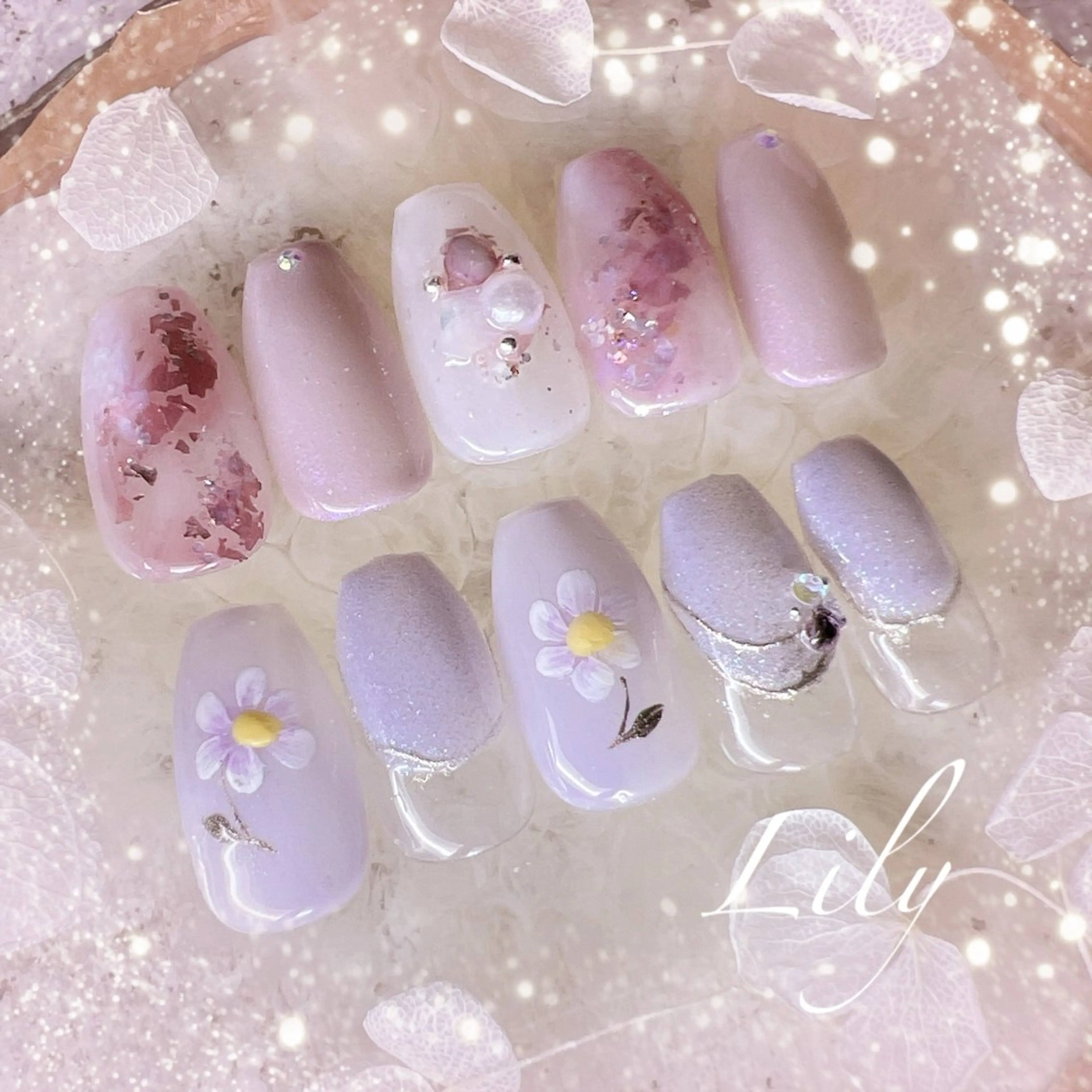 ネイル ハンドネイル Nailsalon Lilyのネイルデザイン