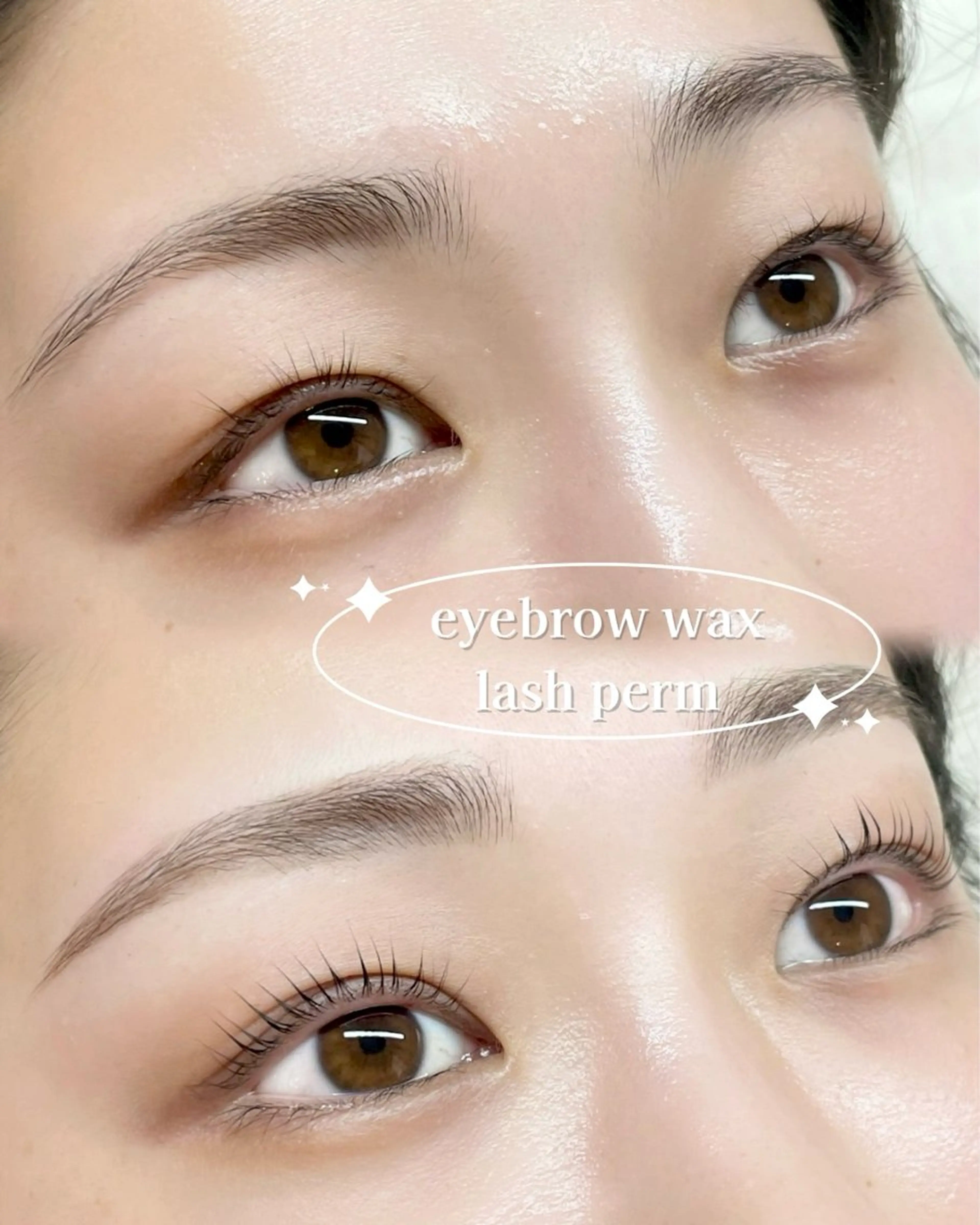 大人気🎀ﾐﾆﾓ特別価格🌈【SETメニュー】まつぱ/パリジェンヌ＋眉スタイリングの写真