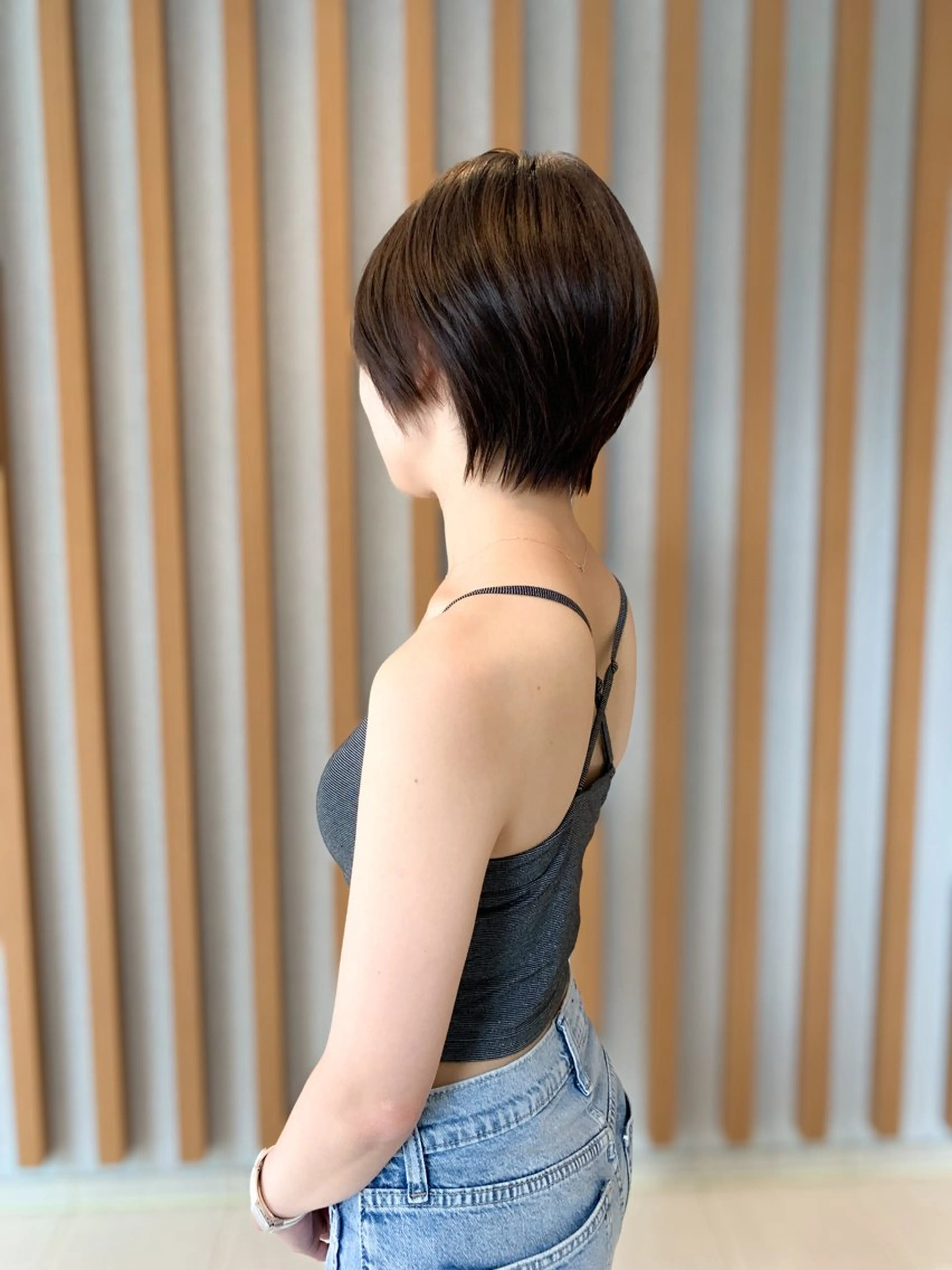 ショート ✨縮毛矯正✨髪質改善 ナカシマ ユミのヘアスタイル