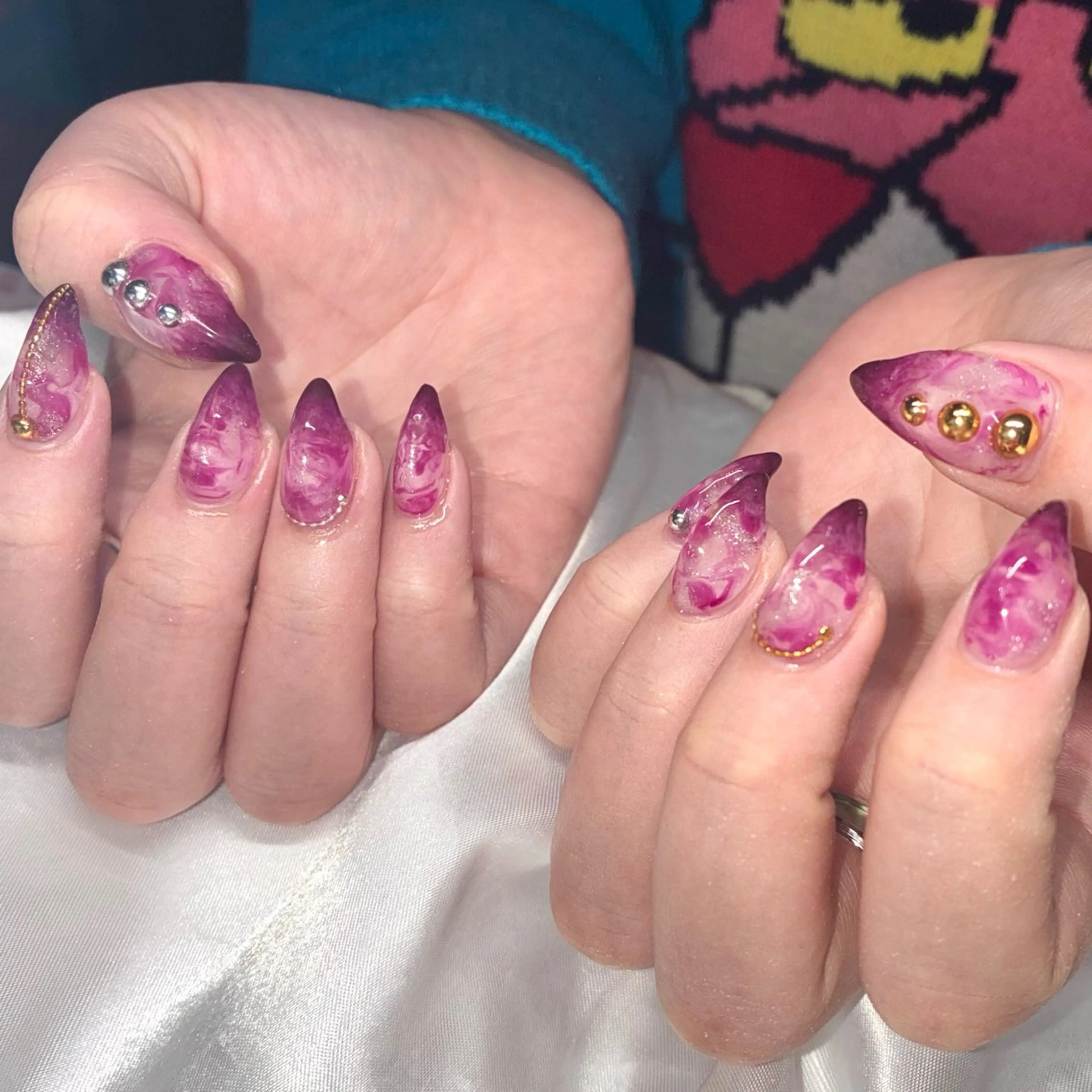 ネイル Nail ヌシん家 AKANEのネイルデザイン