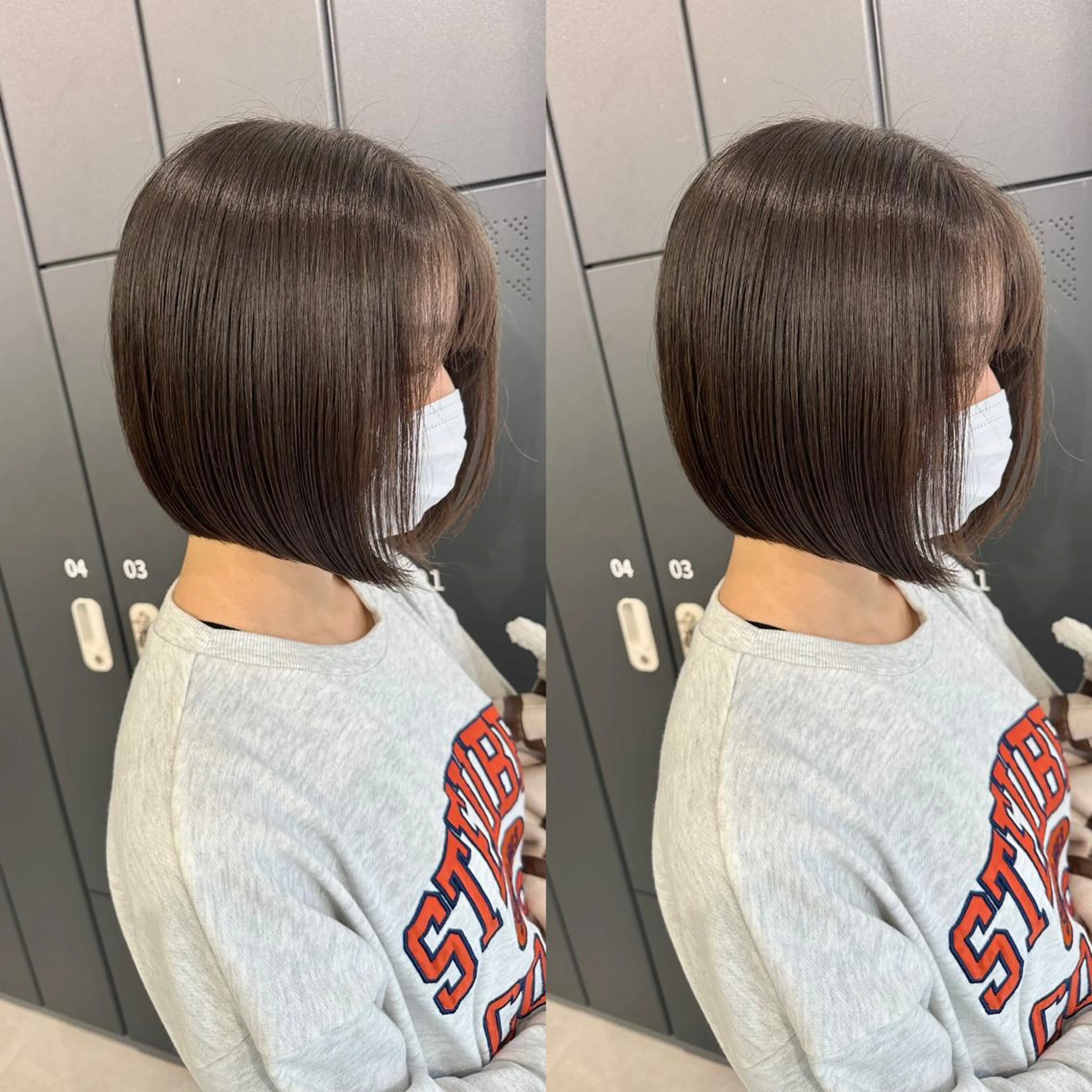 ミディアム カラー カット ヘアカラー トリートメント ボブ指名No.1 🌼chidaのヘアスタイル