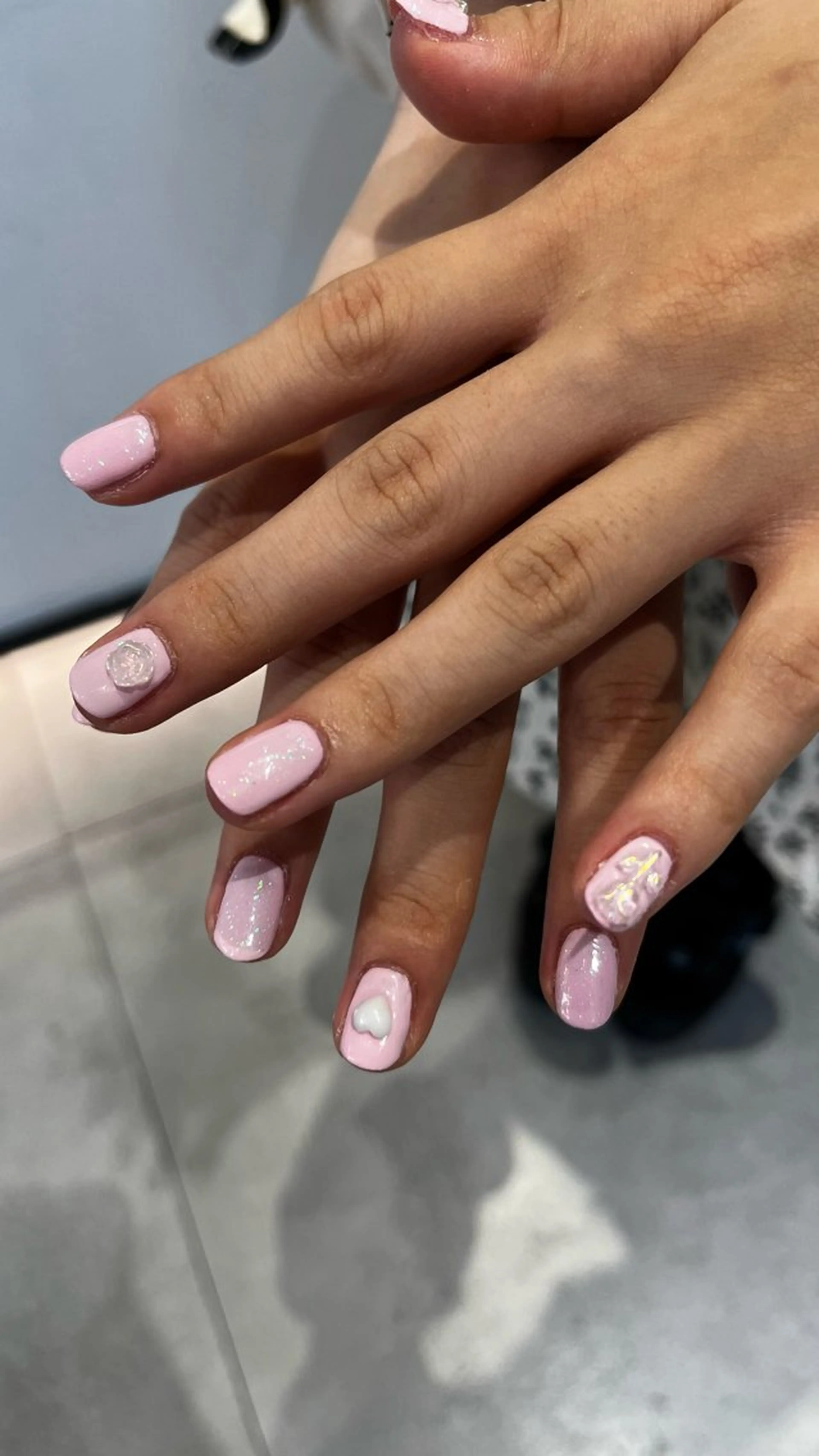 ネイル メンズパーマ/ メッシュ📍ﾕﾘのヘアスタイル