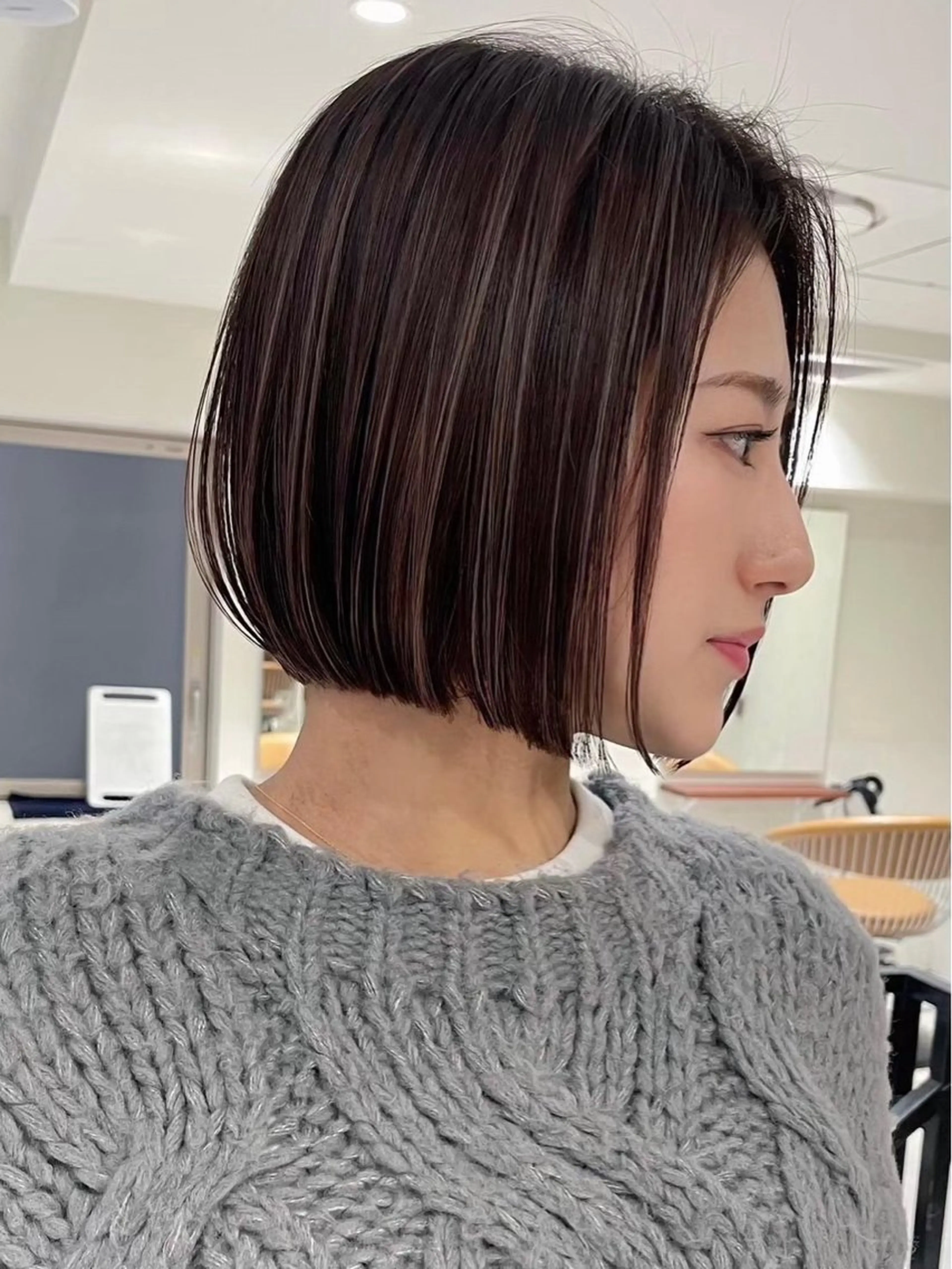 ショート ボブ 艶髪ハイトーン 💎凜💎のヘアスタイル