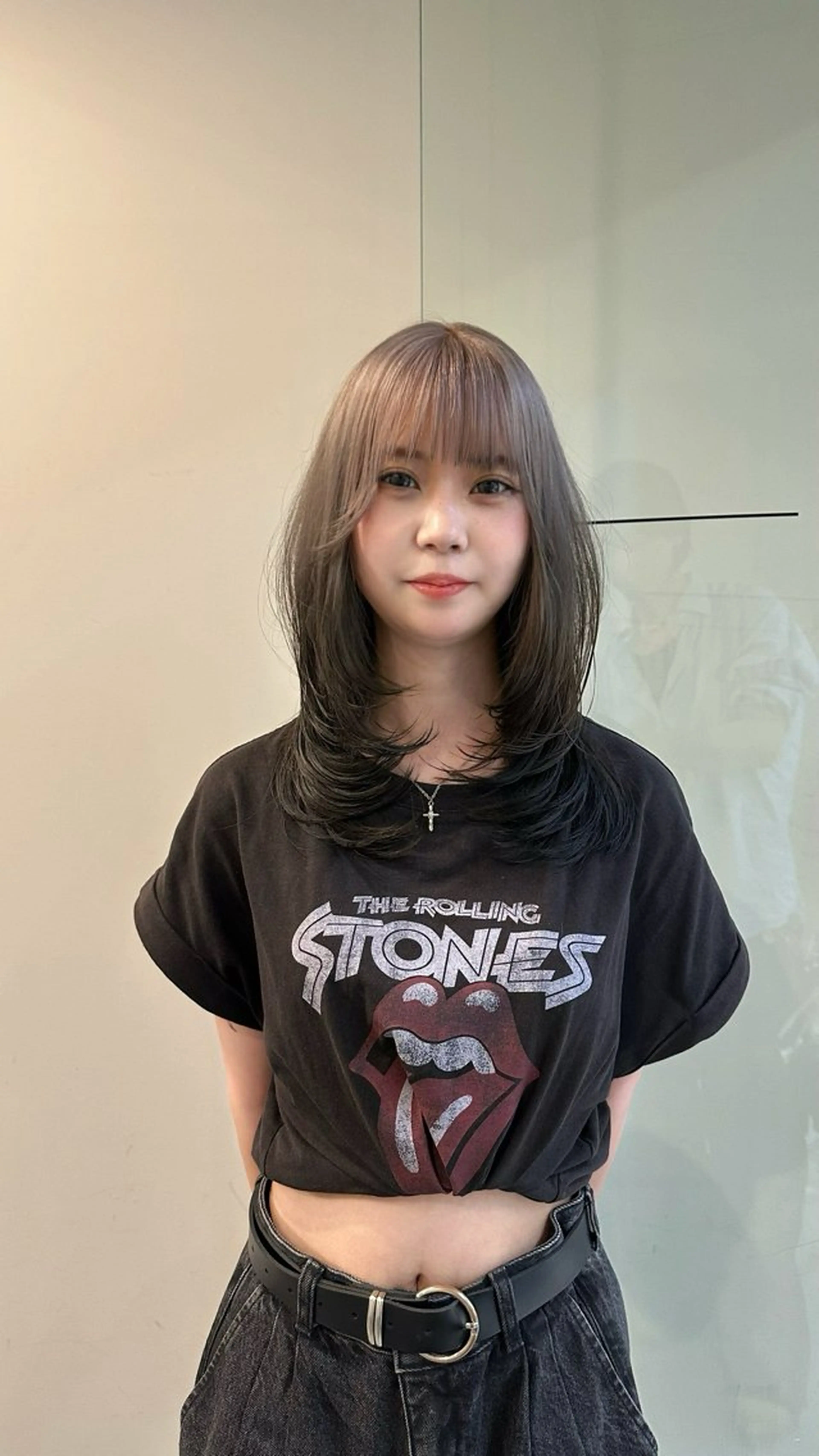 ロング カラー グラデーションカラー ハイレイヤー レイヤーカット ダメージレス美容師 🌱水島侑理のヘアスタイル