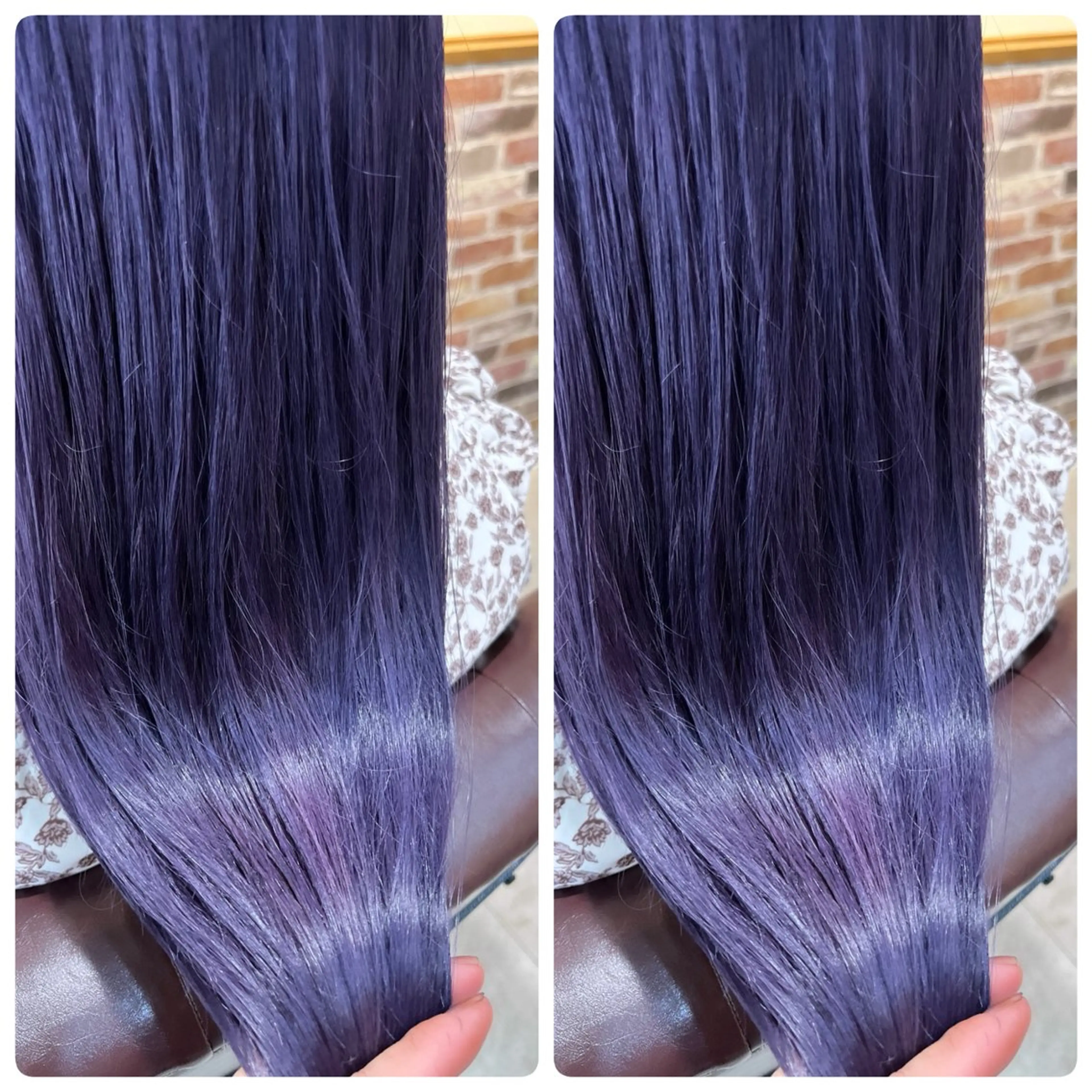 セミロング ヘアカラー 飯星慧斗 /ブリーチ、縮毛矯正のヘアスタイル