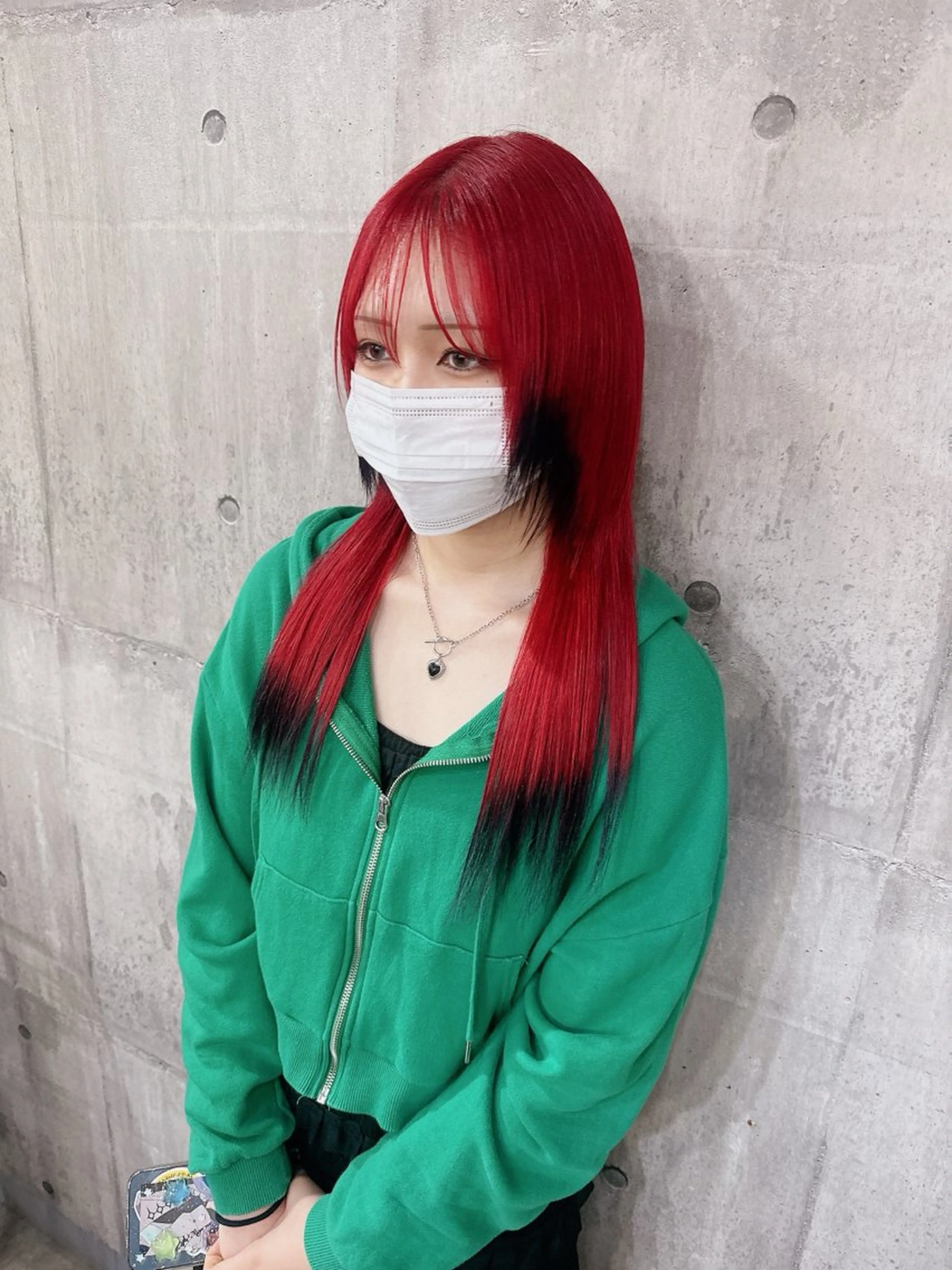 ロング ヘアカラー MIRACミラク所属・☀️ハイトーンボブ ☀️石川 海斗のヘアスタイル