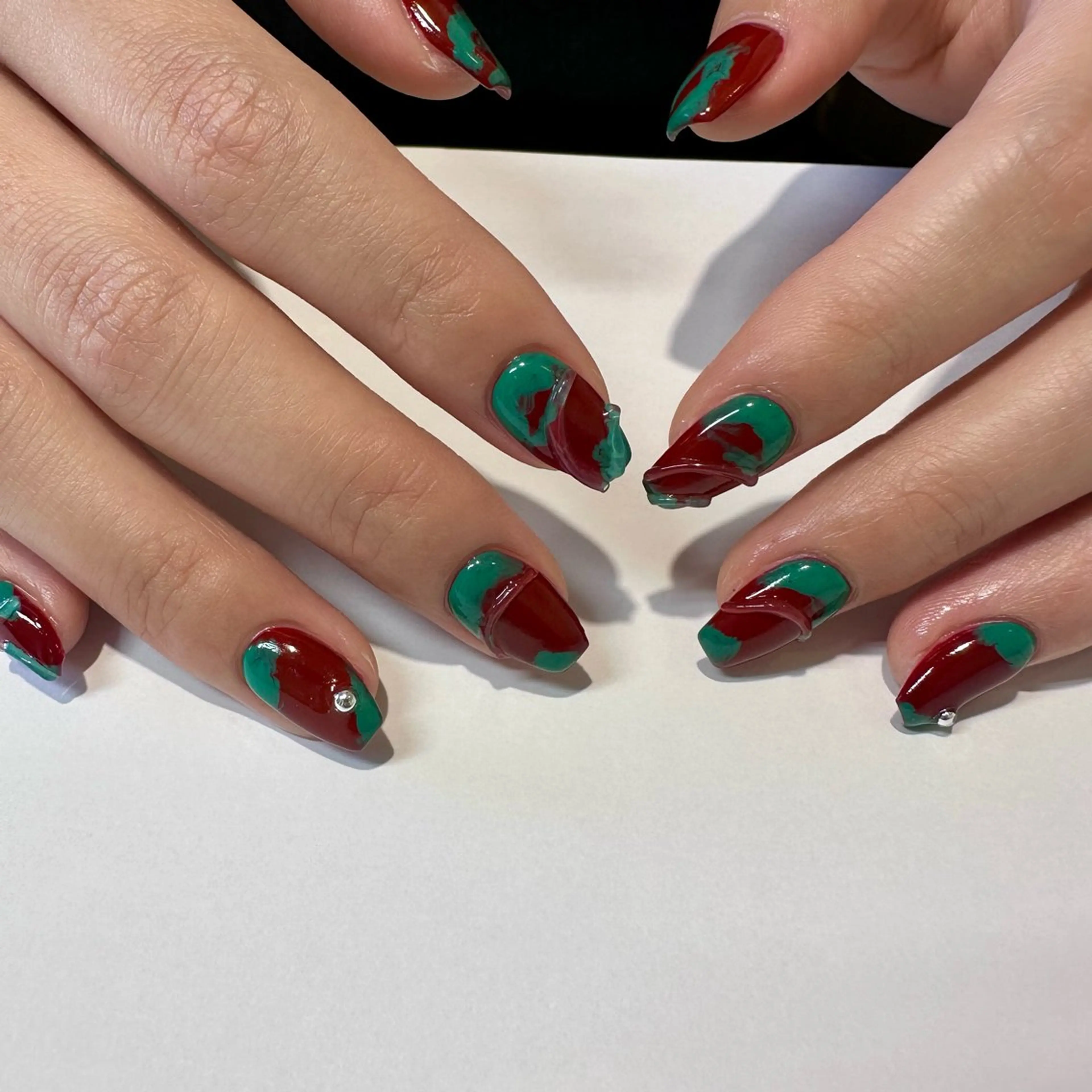 ネイル ハンドネイル 片野 菜々のネイルデザイン