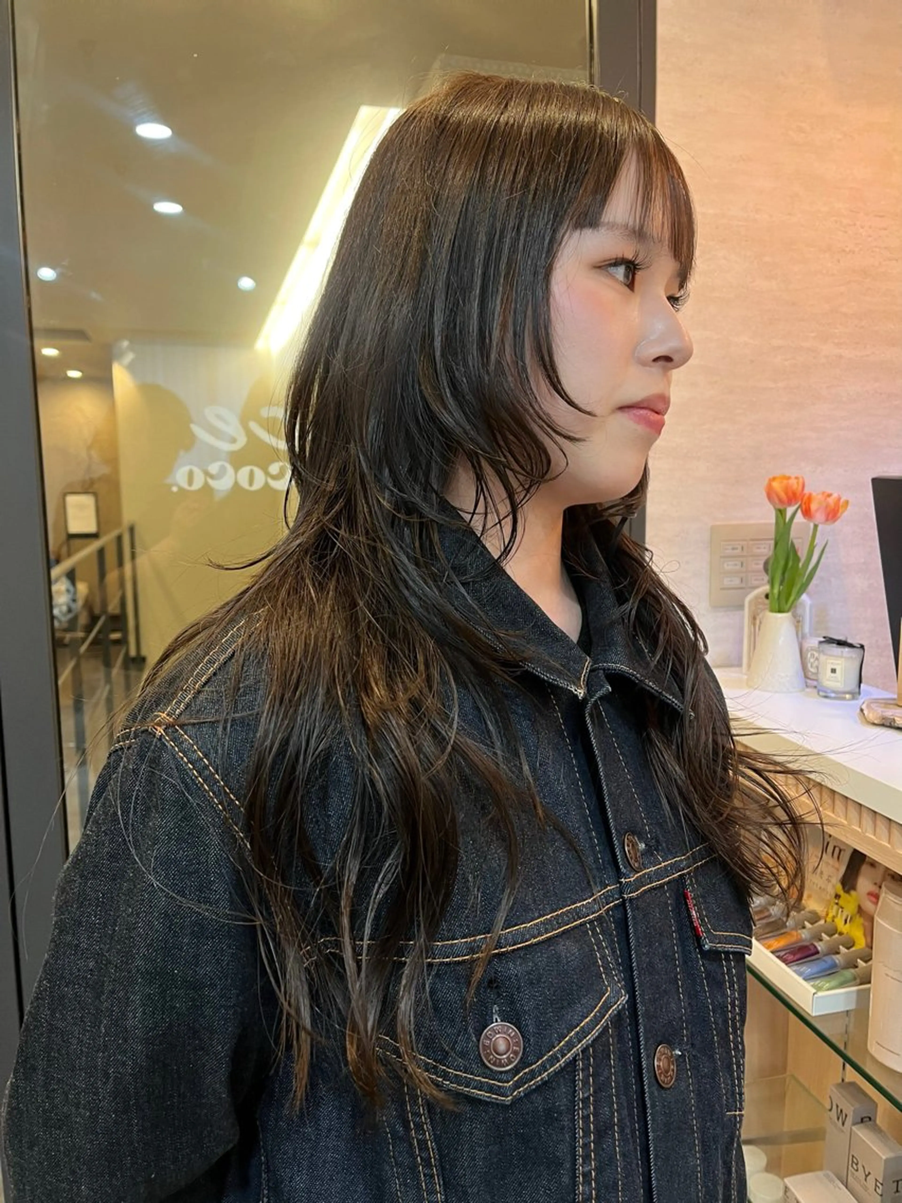 ロング レイヤー/暖色/ 髪質改善/永礼芳果のヘアスタイル