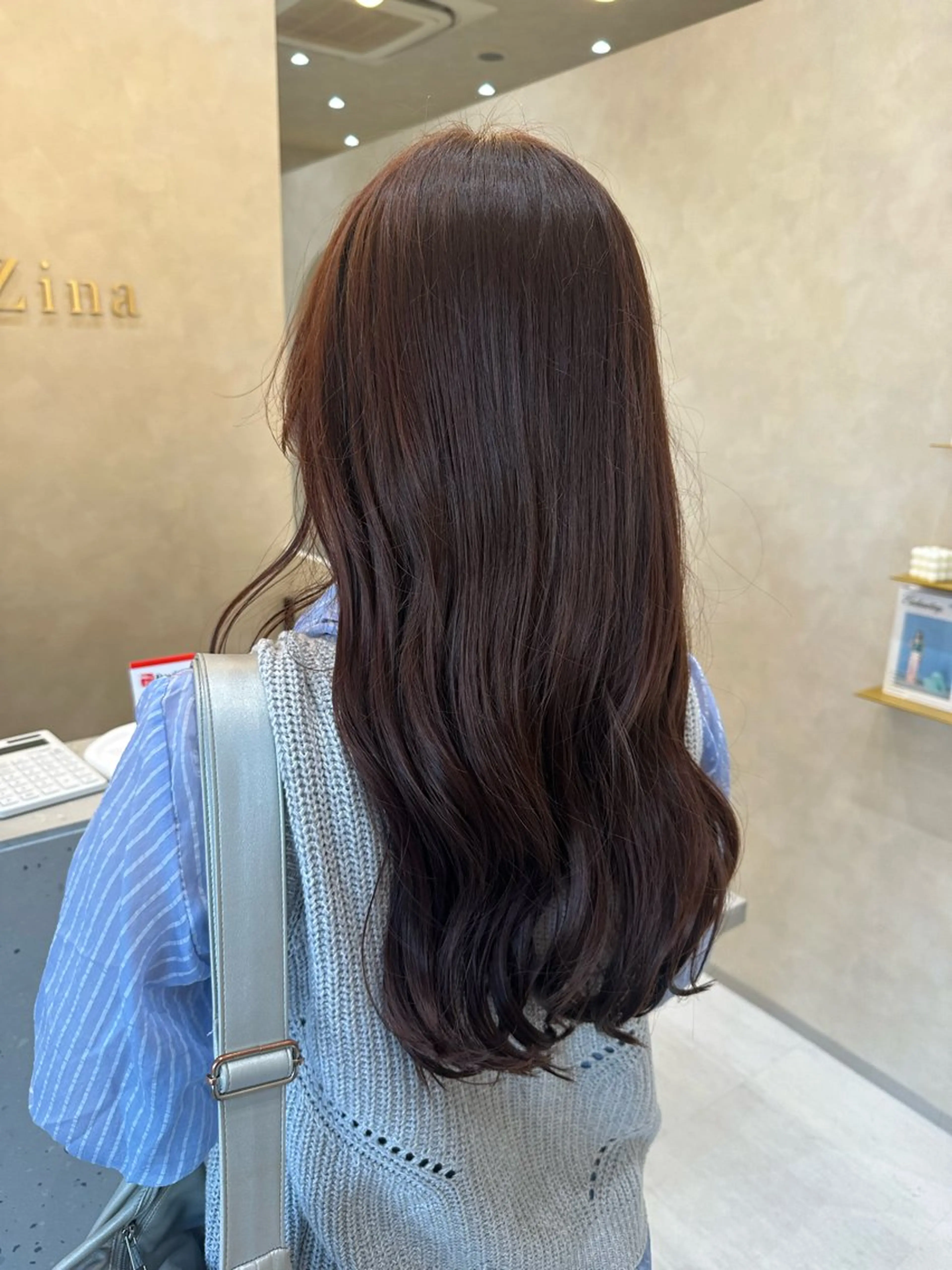 《期間限定🌟》カット＋シングルカラー＋3ステップトリートメント❤️‍🔥超音波アイロン付きの写真