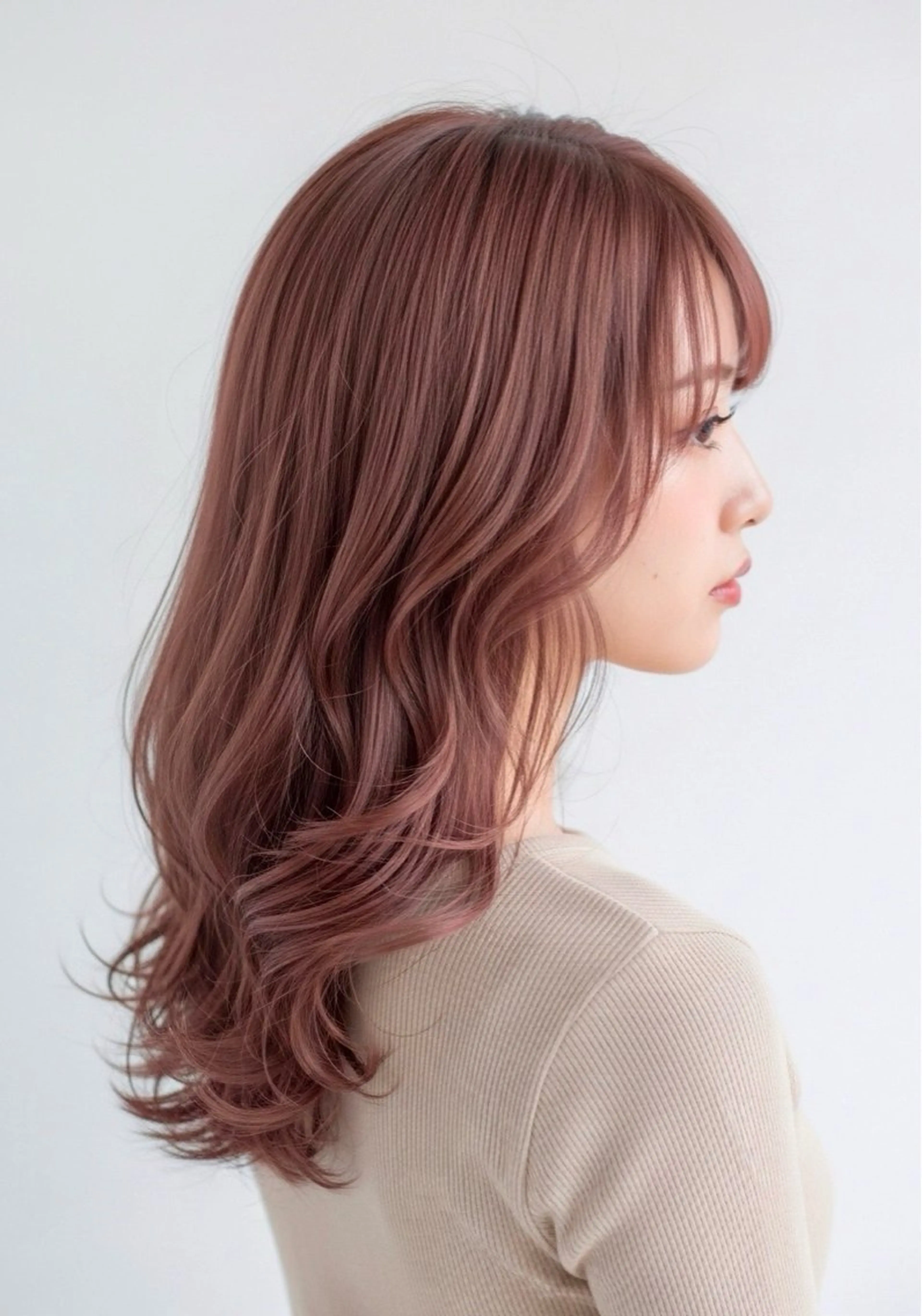 ロング 橋本 茉保のヘアスタイル