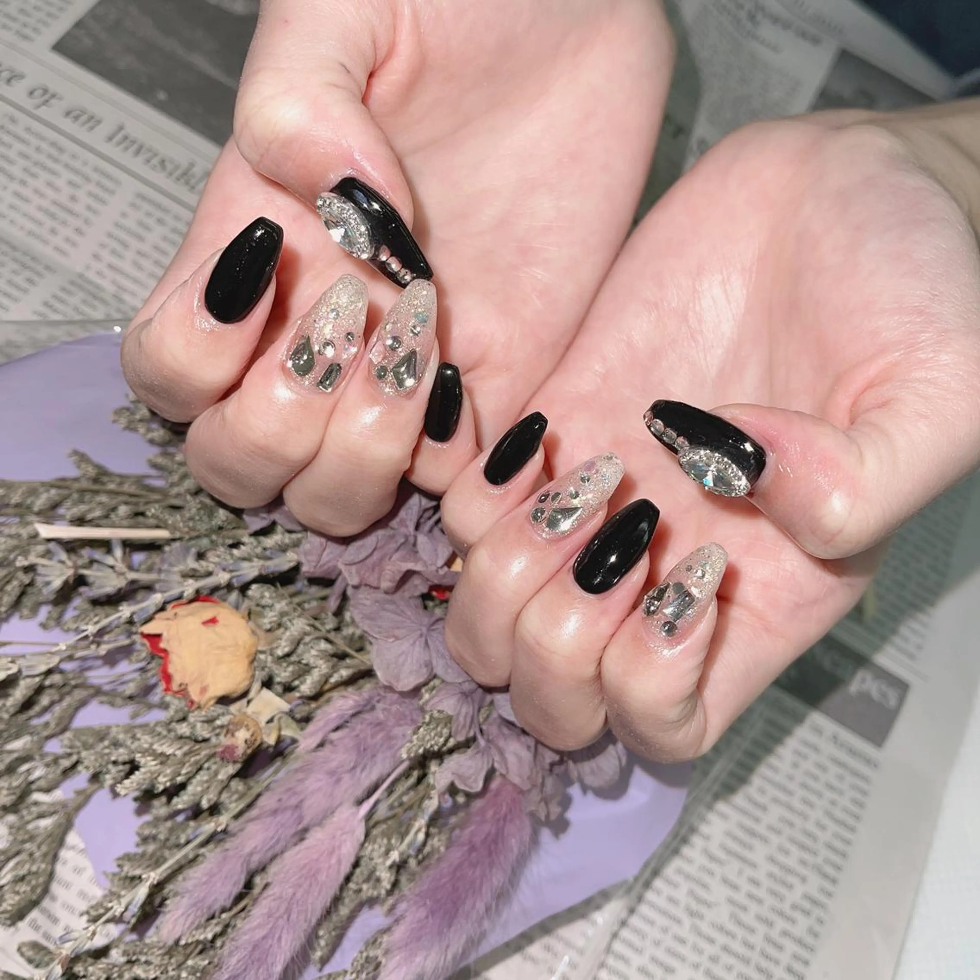 ネイル 🦋ネイルサロン ブラン🌈ゆりのネイルデザイン