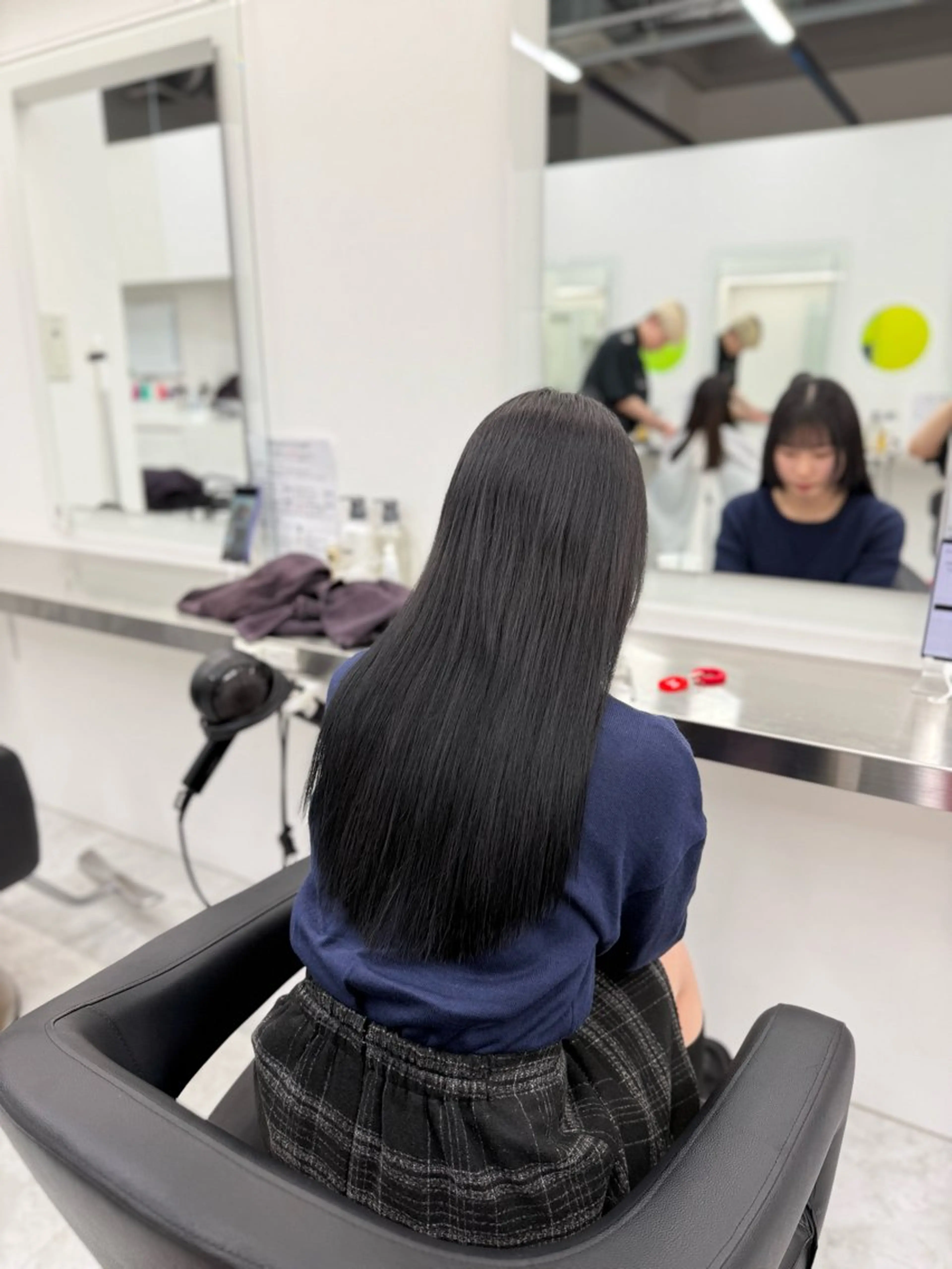 ロング カラー 中韓レイヤー/ ブラウン🤎はやとのヘアスタイル