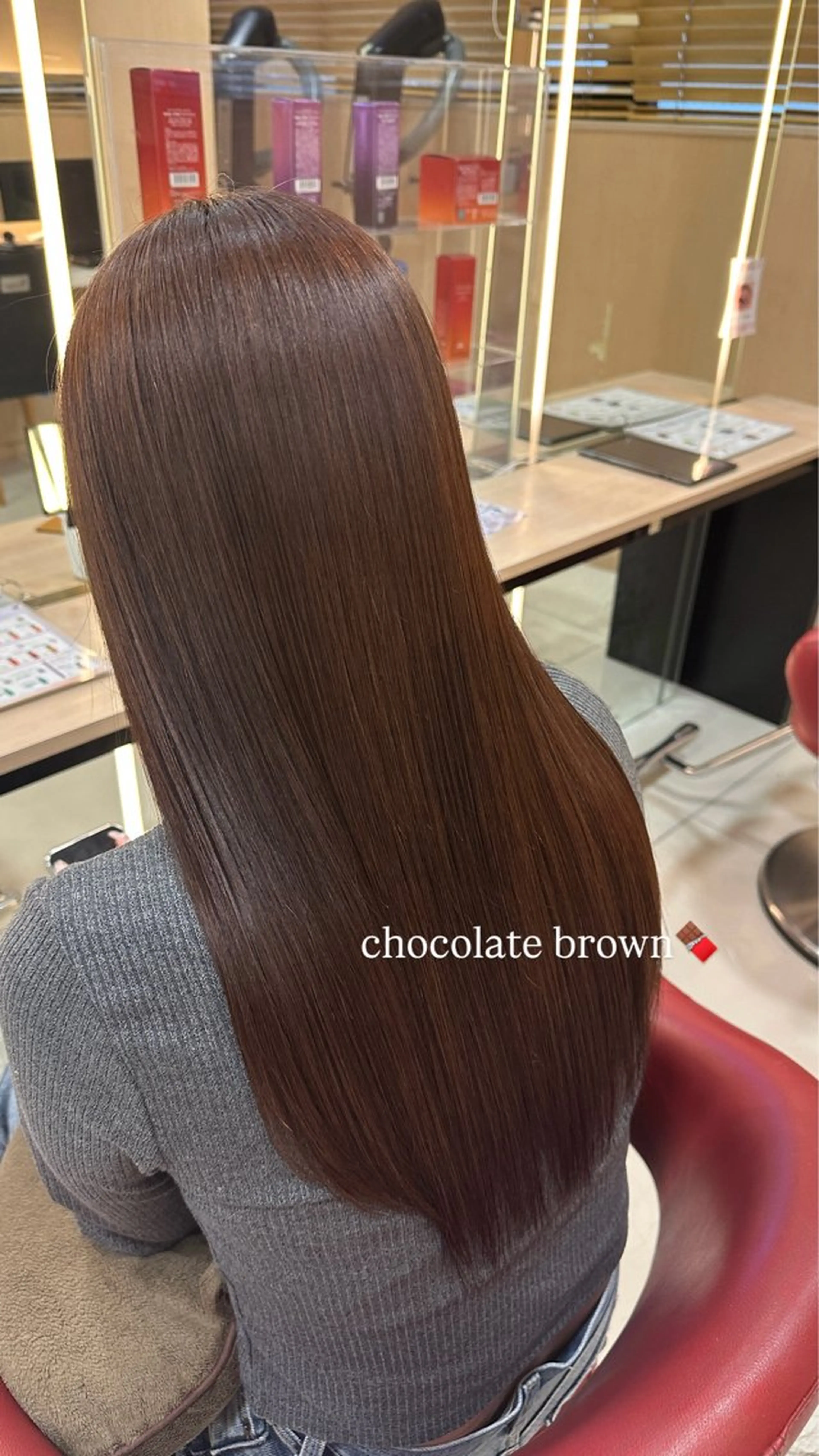 ロング カラー イルミナカラー 韓国風カラー 韓国風ヘア カット ヘアカラー 🌷暖色カラー Miku🌷のヘアスタイル