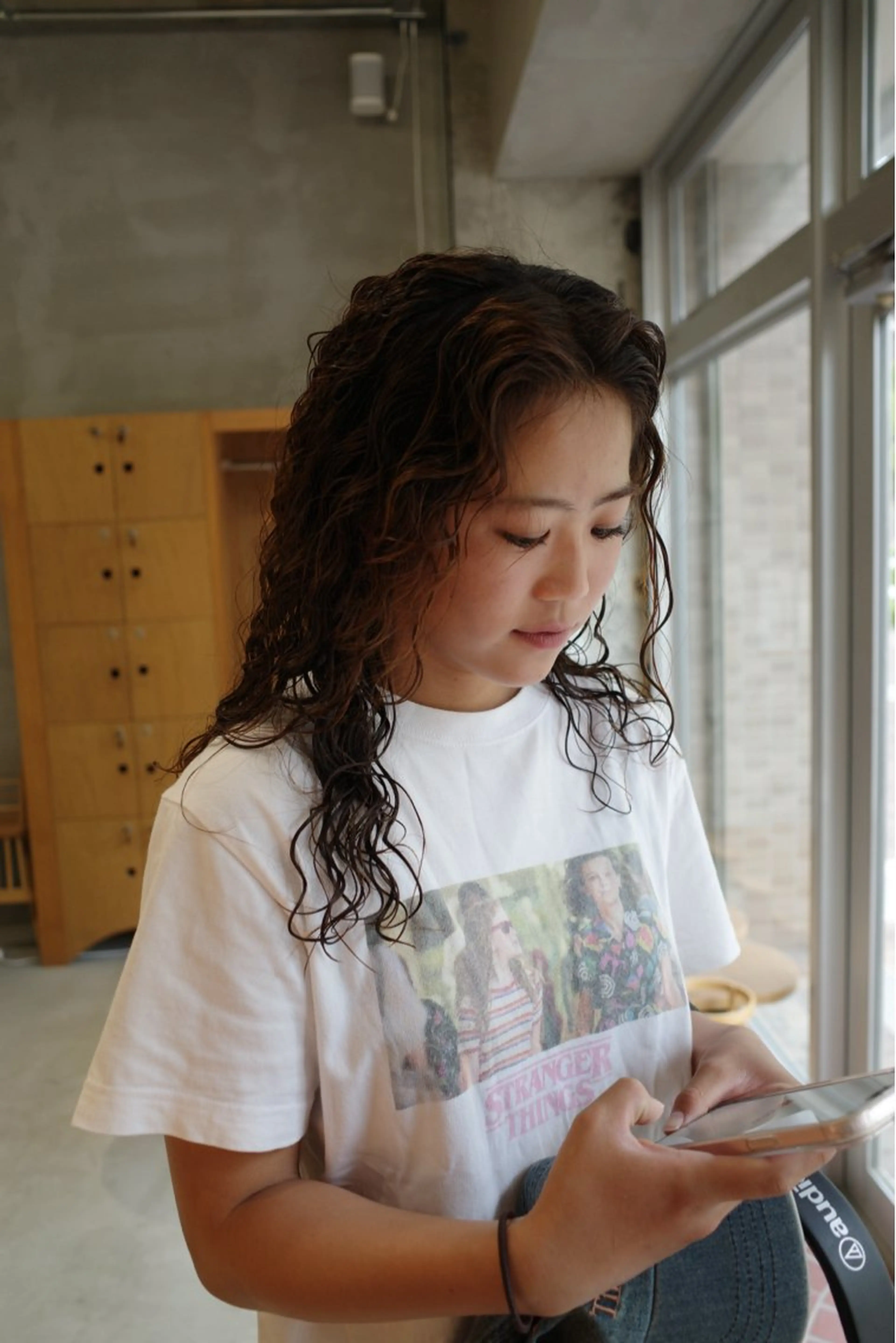 外国人風スパイラルパーマ+カット+TOKIOトリートメントの写真