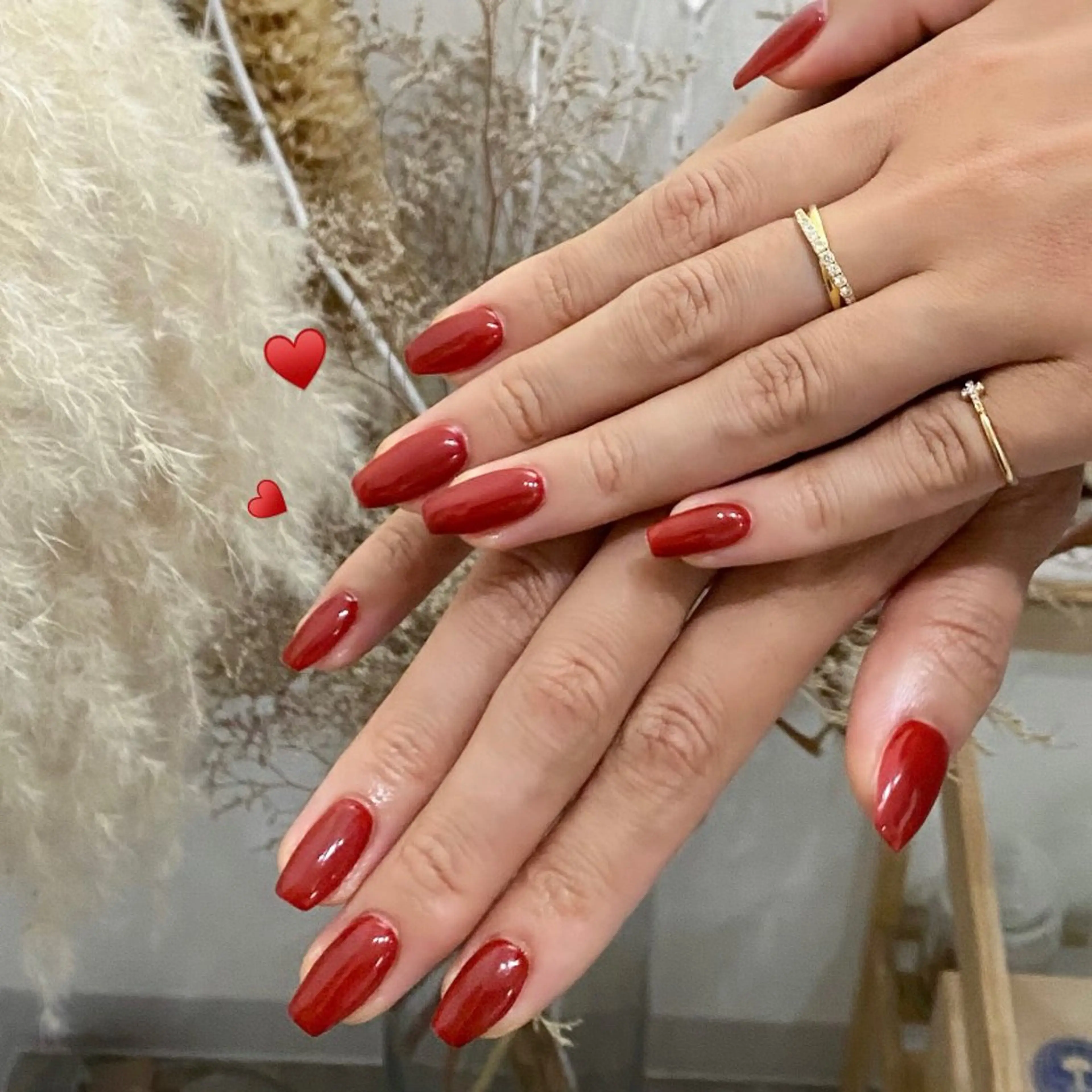 ネイル ジェルネイル 韓国ネイル オフィスネイル ワンカラーネイル パラジェル ハンドネイル KARIN🦢 jebelleのネイルデザイン