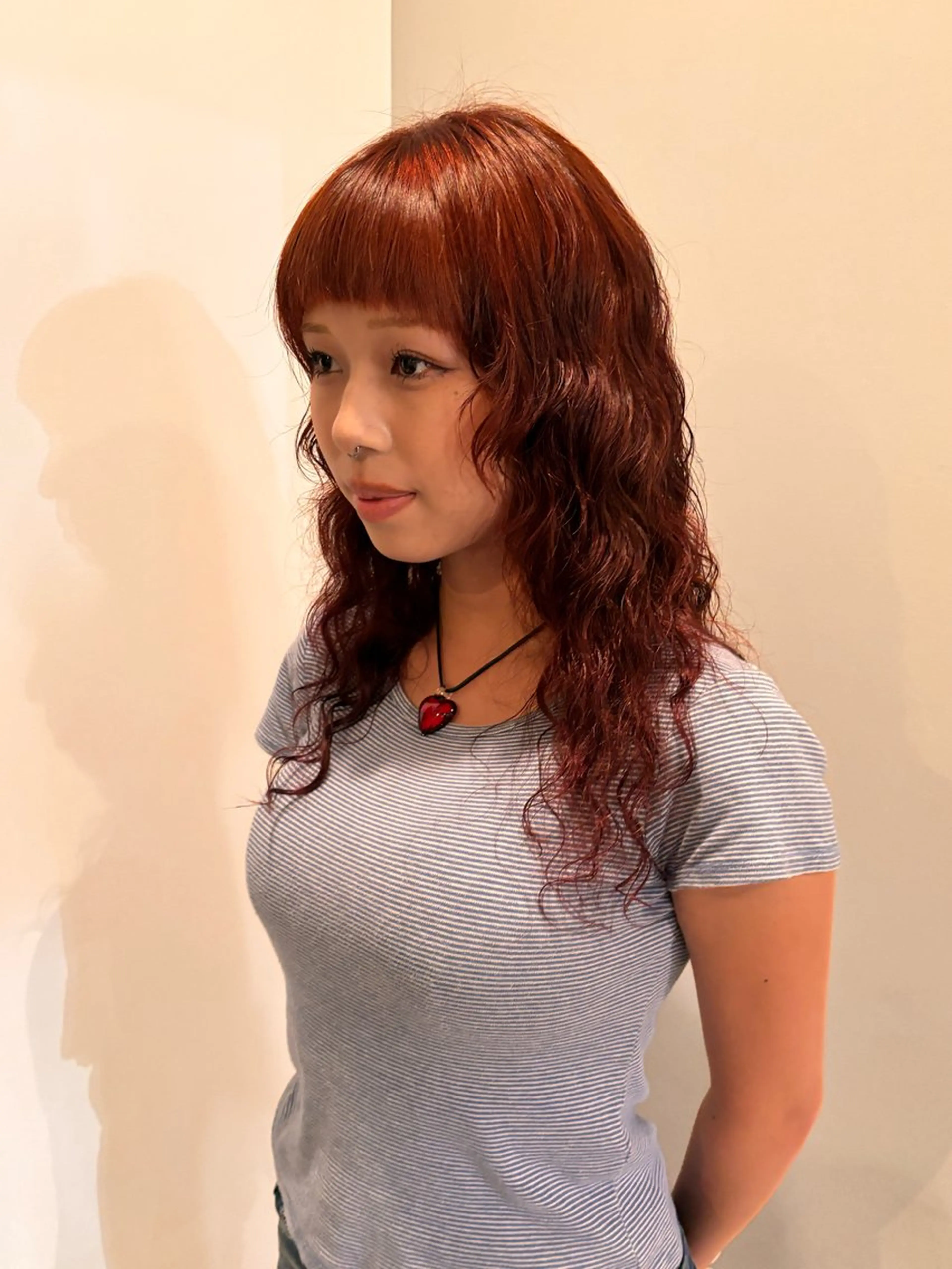 セミロング カラー Uil所属・ながこ /透明感カラーのヘアスタイル