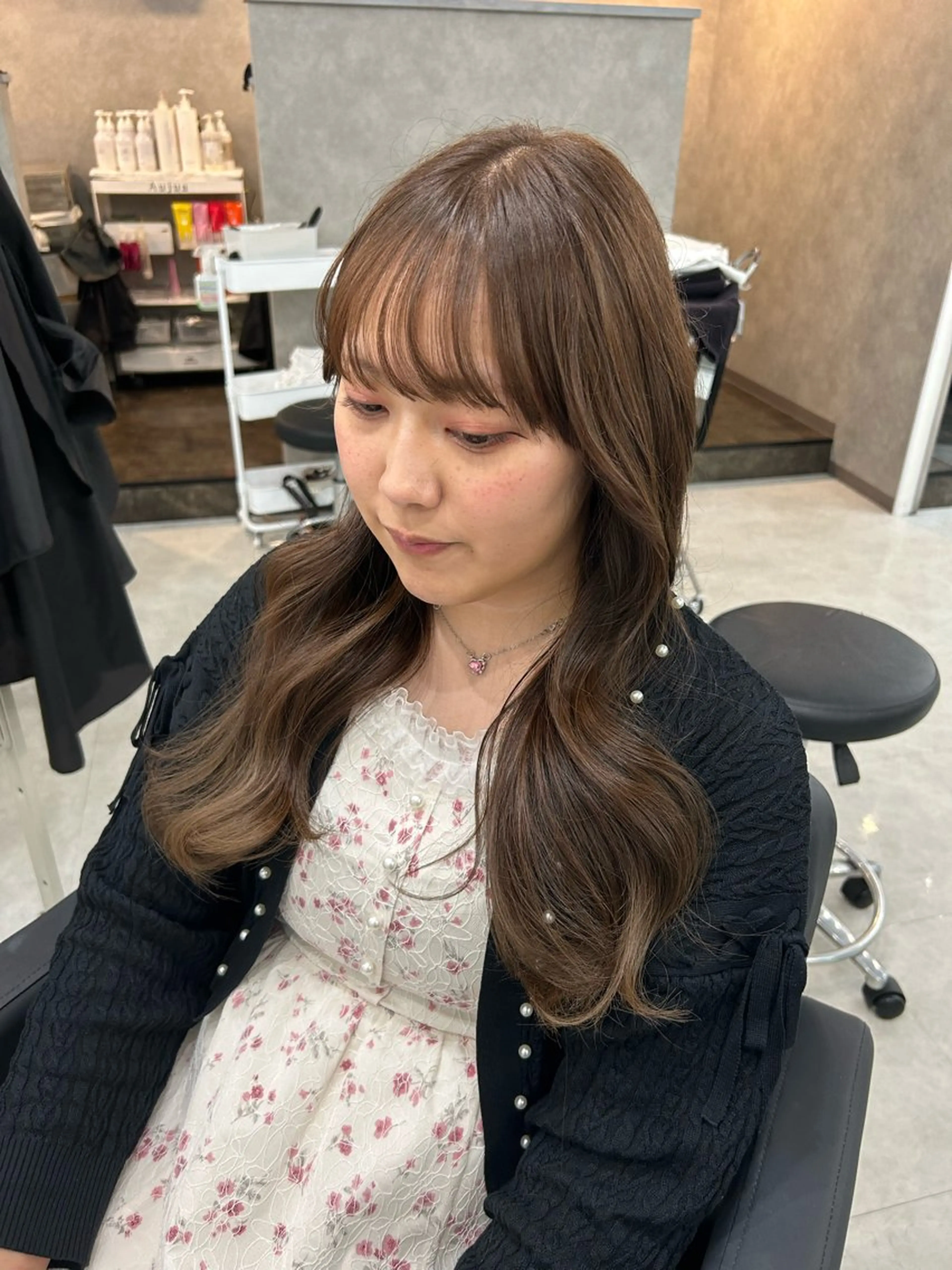 ロング MAHO/透明感カラ ー/髪質改善🍒のヘアスタイル