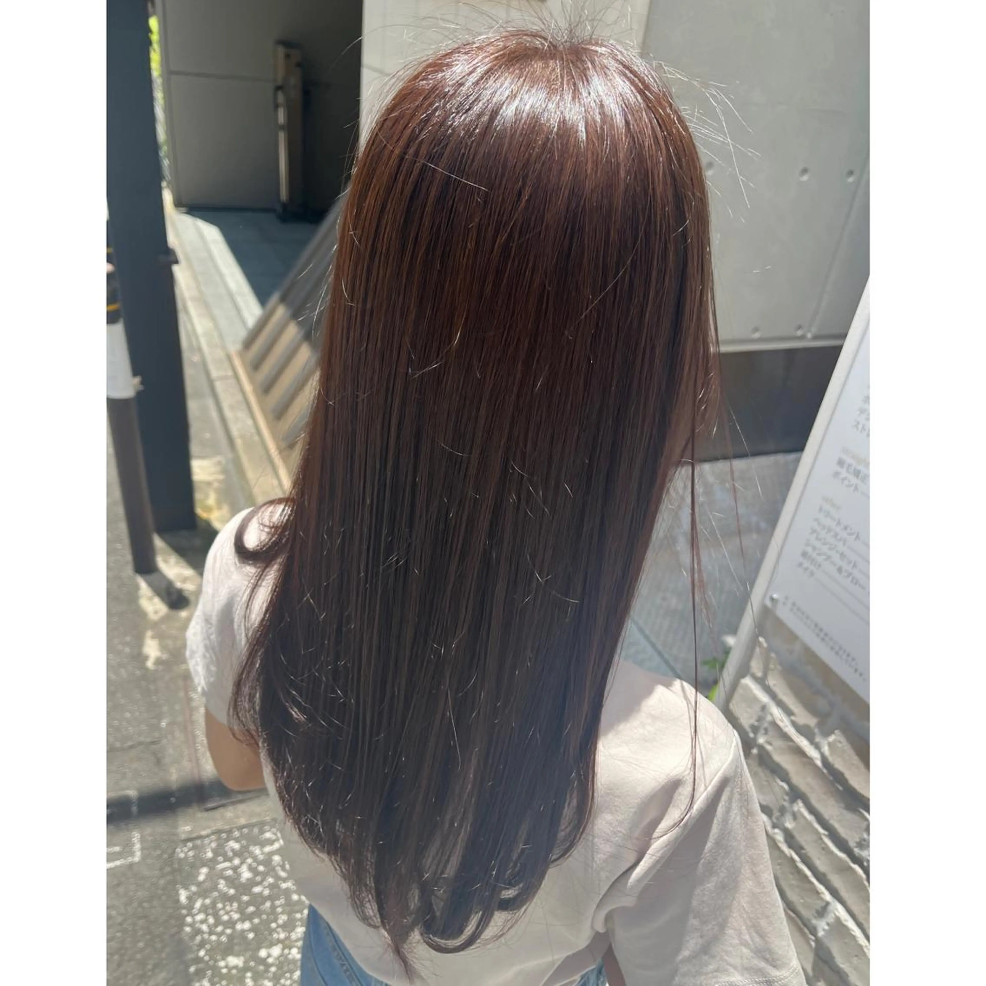 ロング カラー ベージュカラー DEFI所属・ブリーチモデル募集 ʟᴇɪ.れいのヘアスタイル