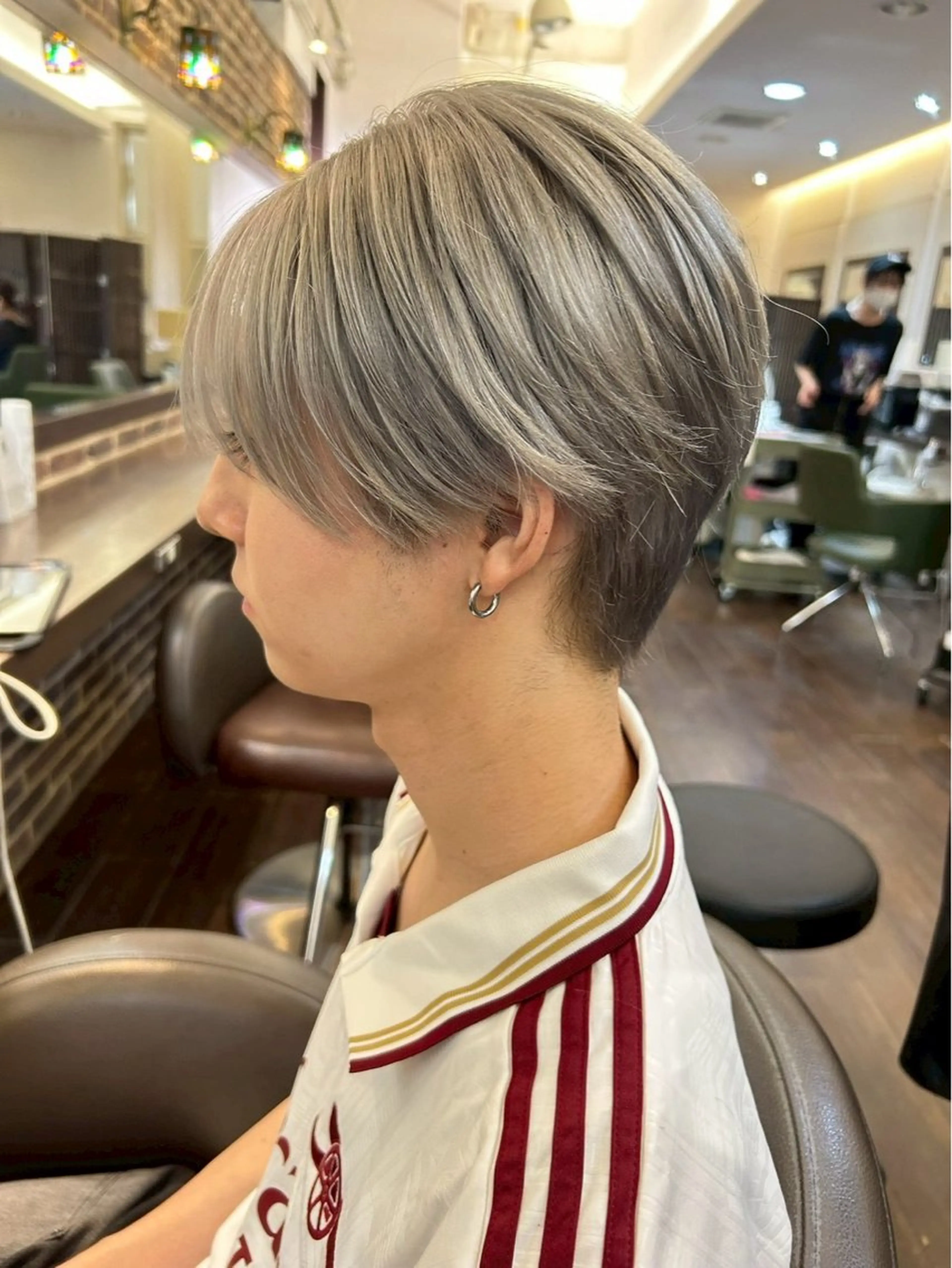 メンズ センターパート マッシュ カット アキト🌙 メンズ特化🔥のヘアスタイル