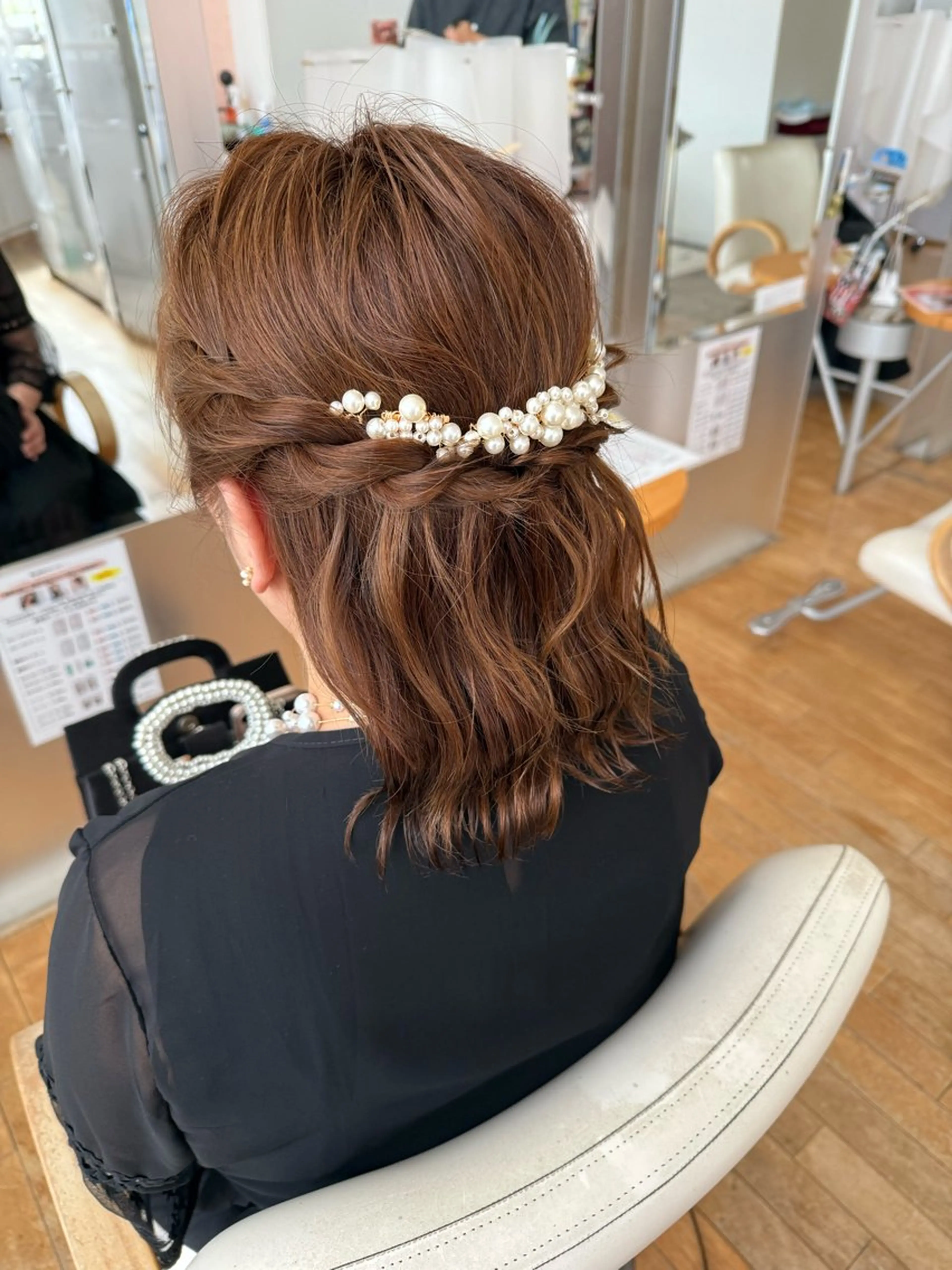 ヘアアレンジ ヘアセット 山本 瑠華のヘアスタイル