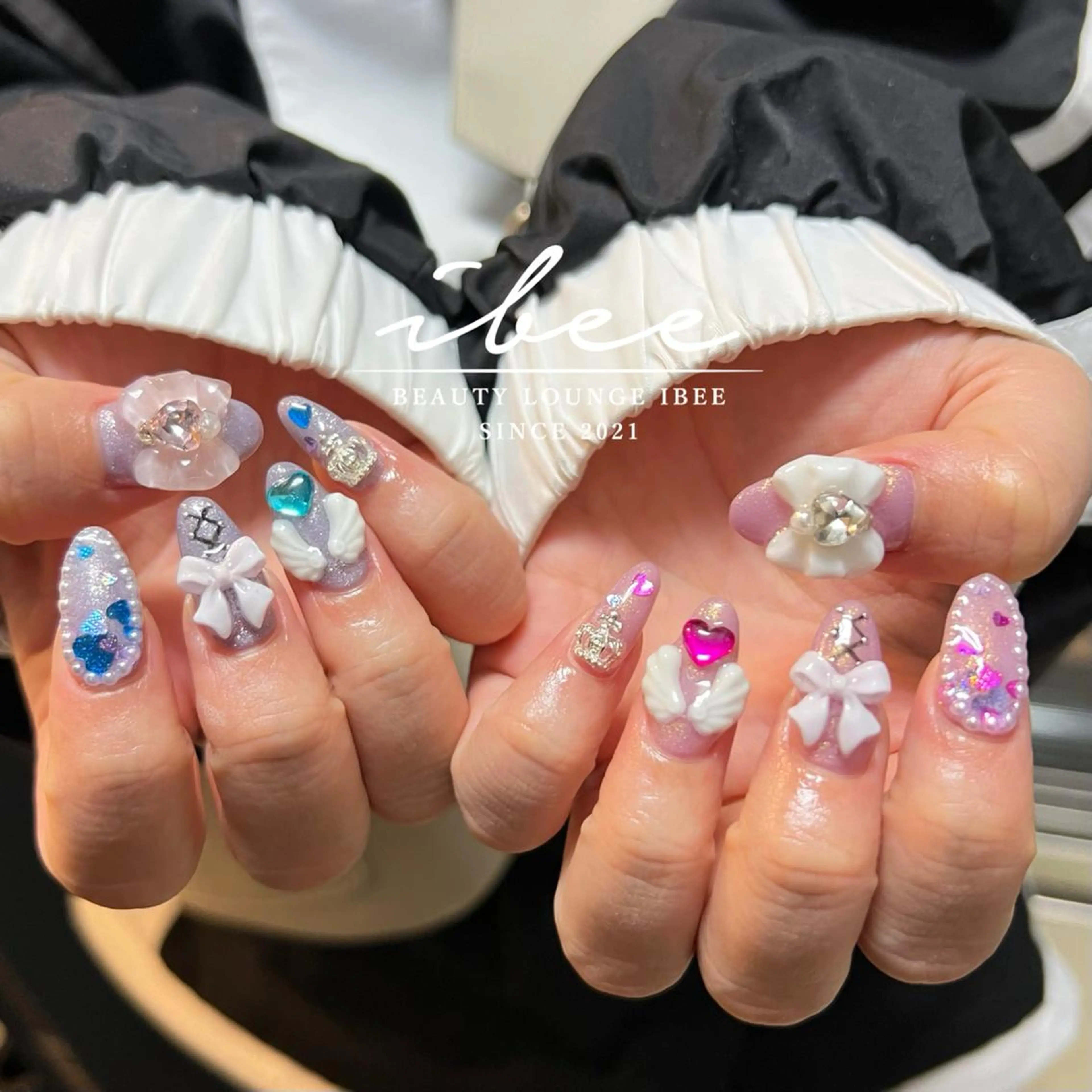 ネイル ハンドネイル ibee nail 🤍yumiのネイルデザイン