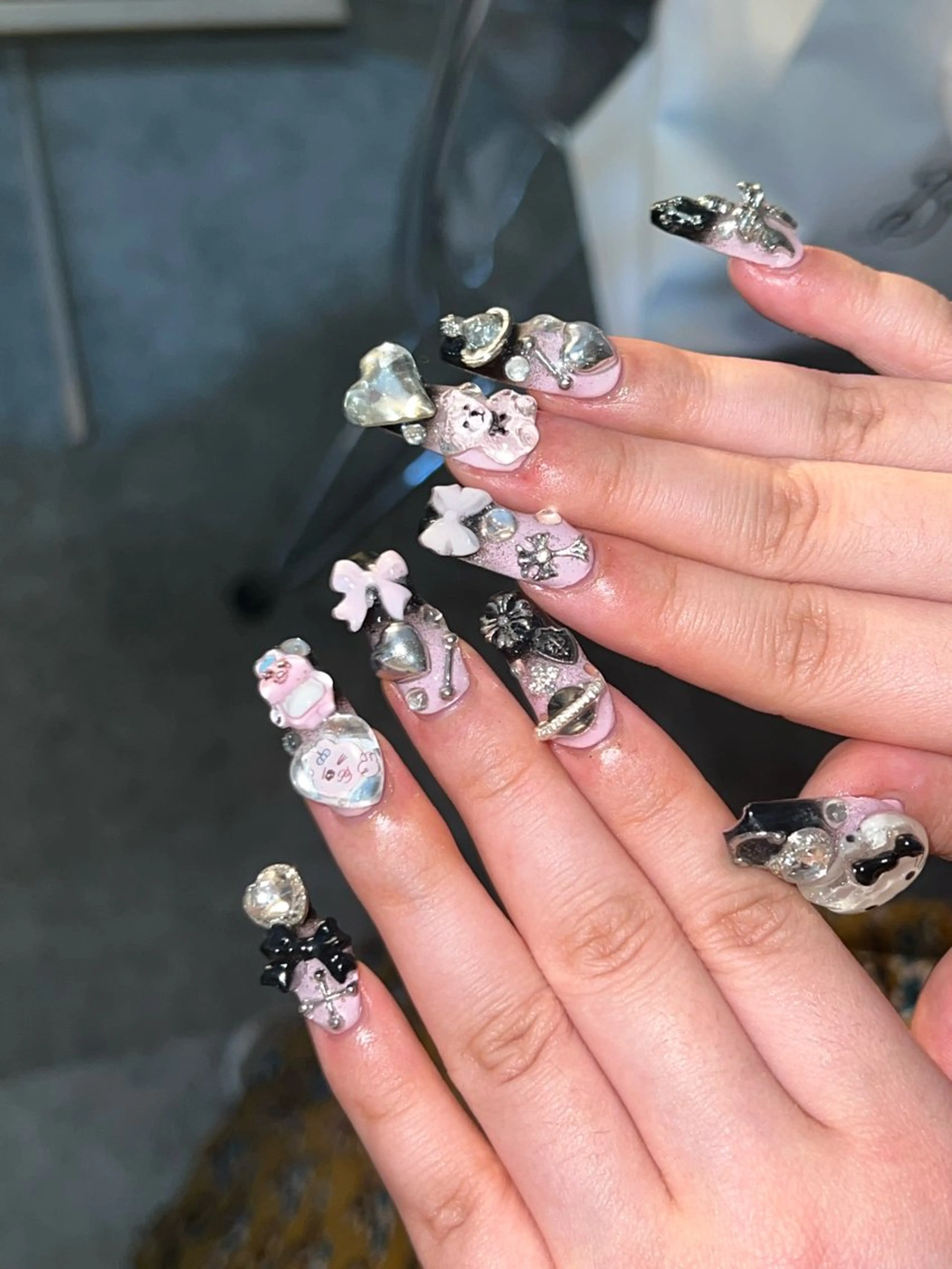 ネイル 個性派／中韓ネイル SAKURAのネイルデザイン