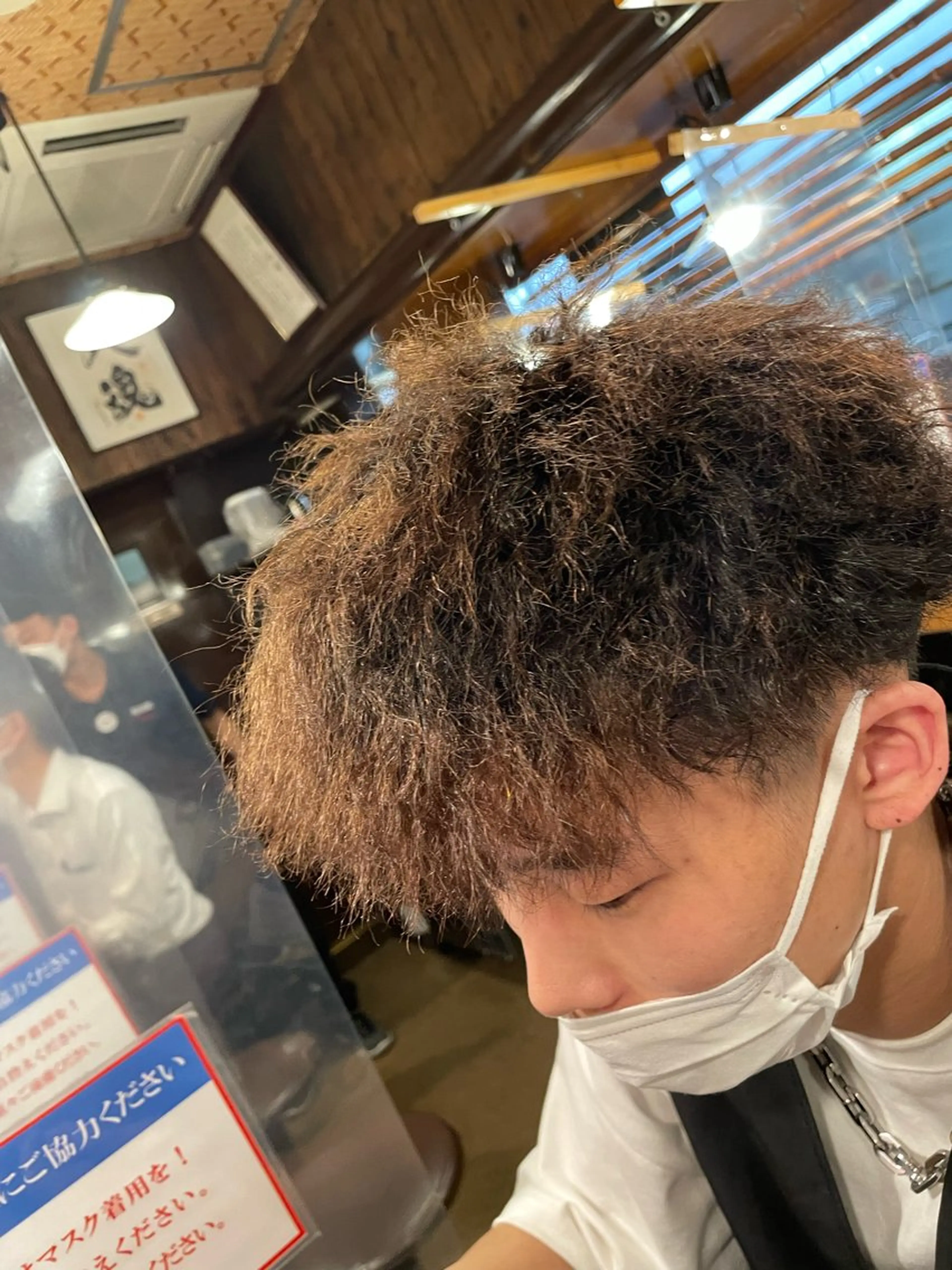 ショート パーマ メンズ 🔷メンズ推し🔷 遠藤暖大のヘアスタイル