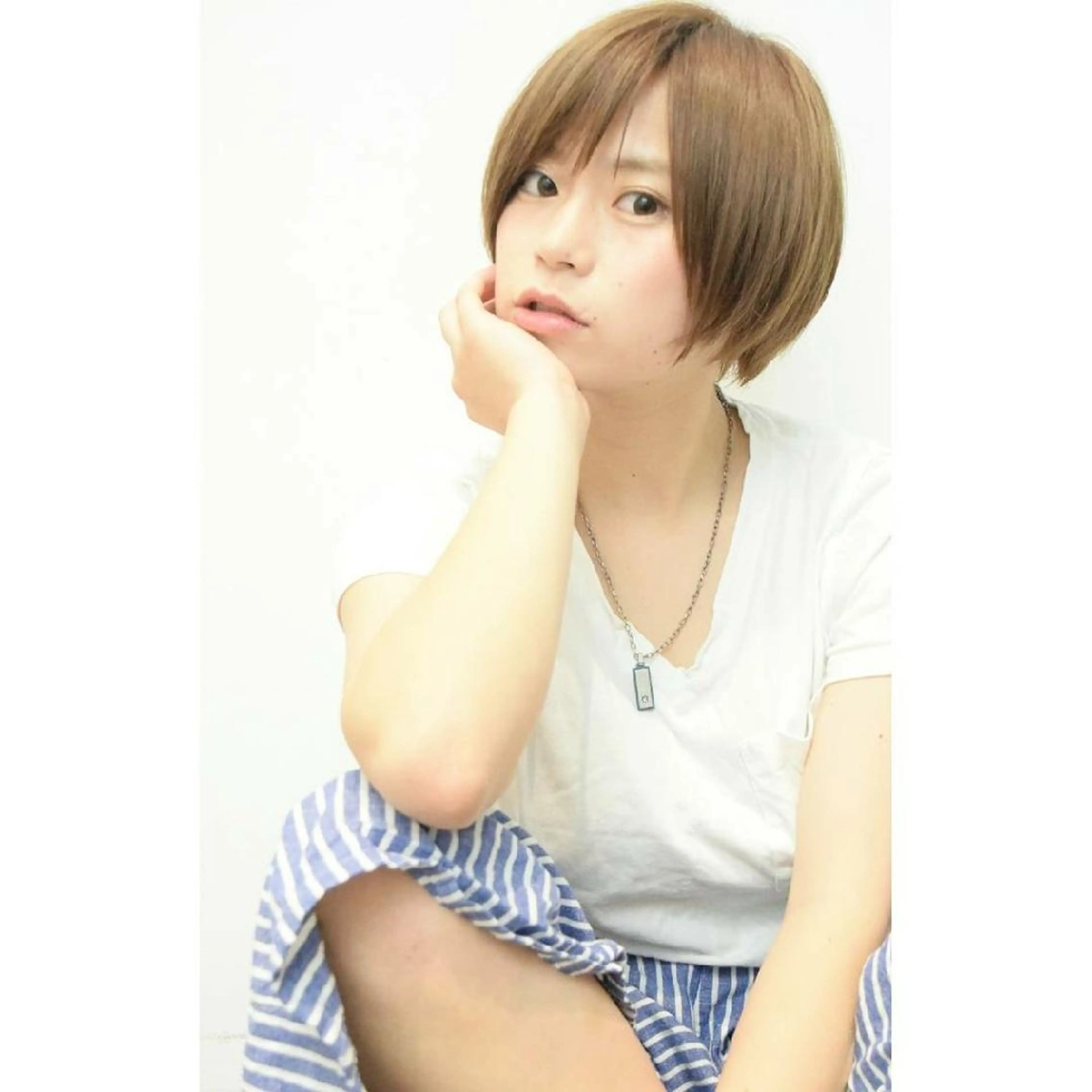 ショート カラー hair design BEER所属・みなみ ゆうすけのヘアスタイル