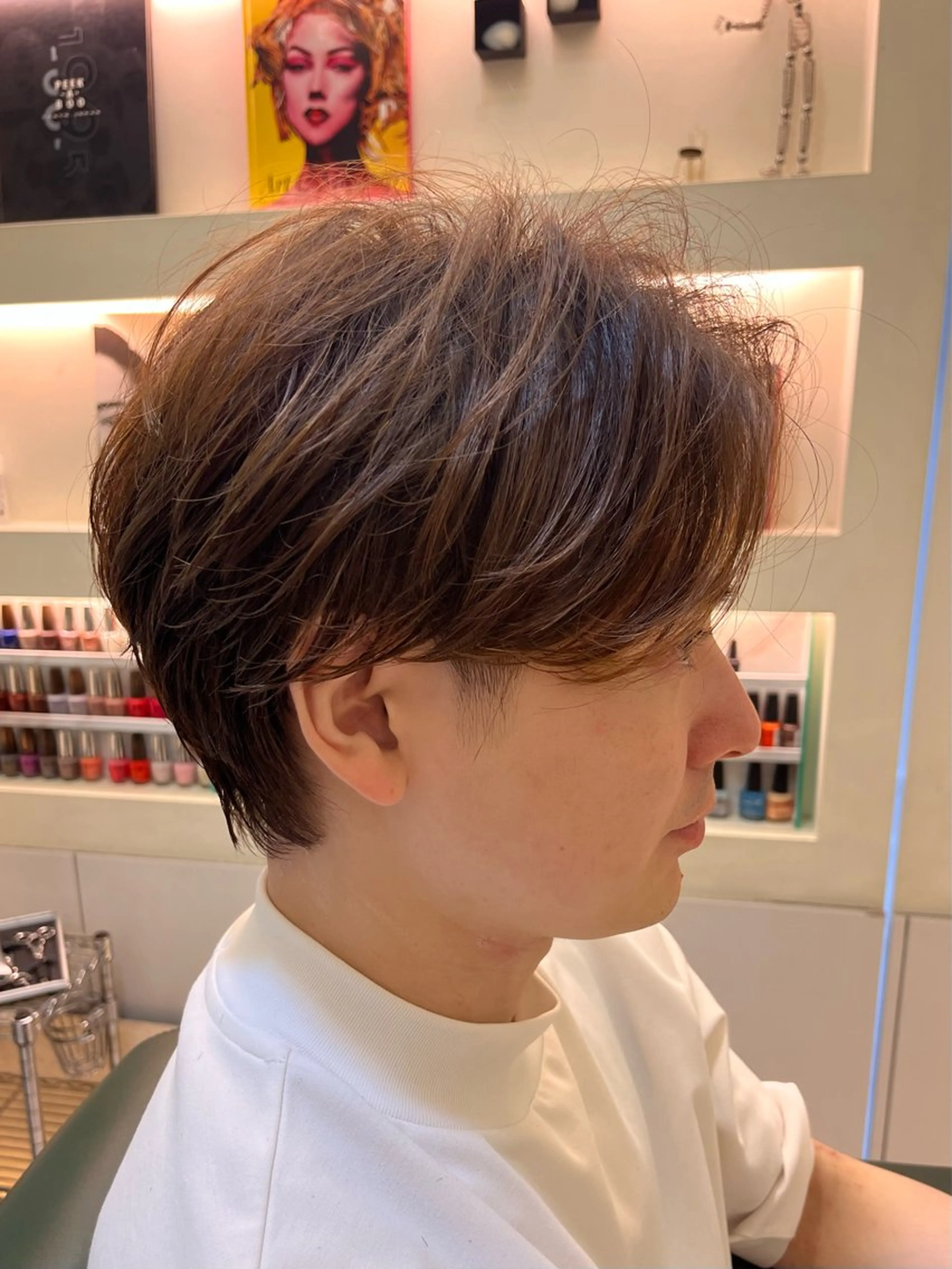 メンズカット＋カラー＋プチスパの写真