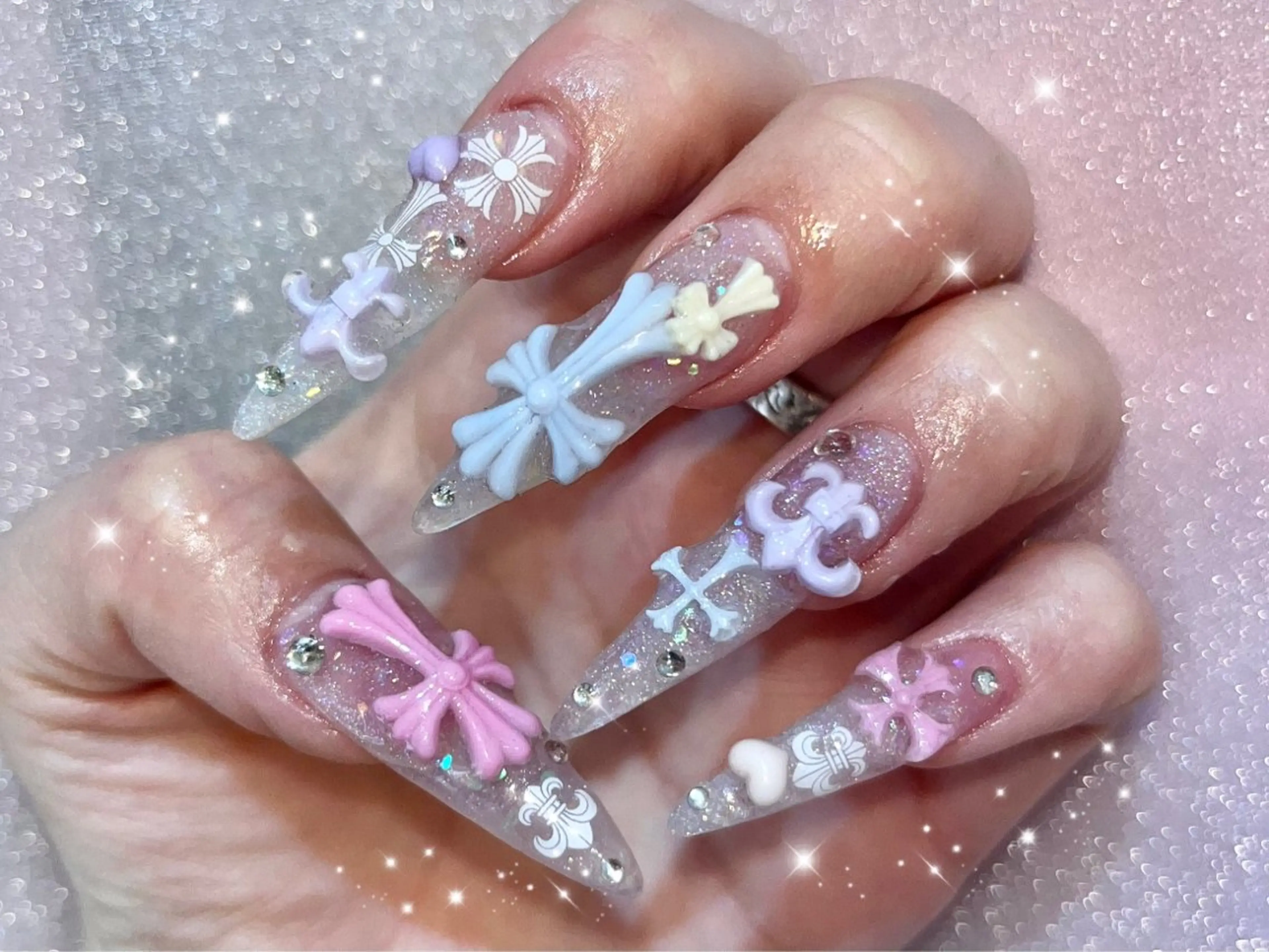 ネイル ロングネイル ハンドネイル ハンドケア ネイルサロンminz所属・minz 池袋♡ Ayaneのネイルデザイン