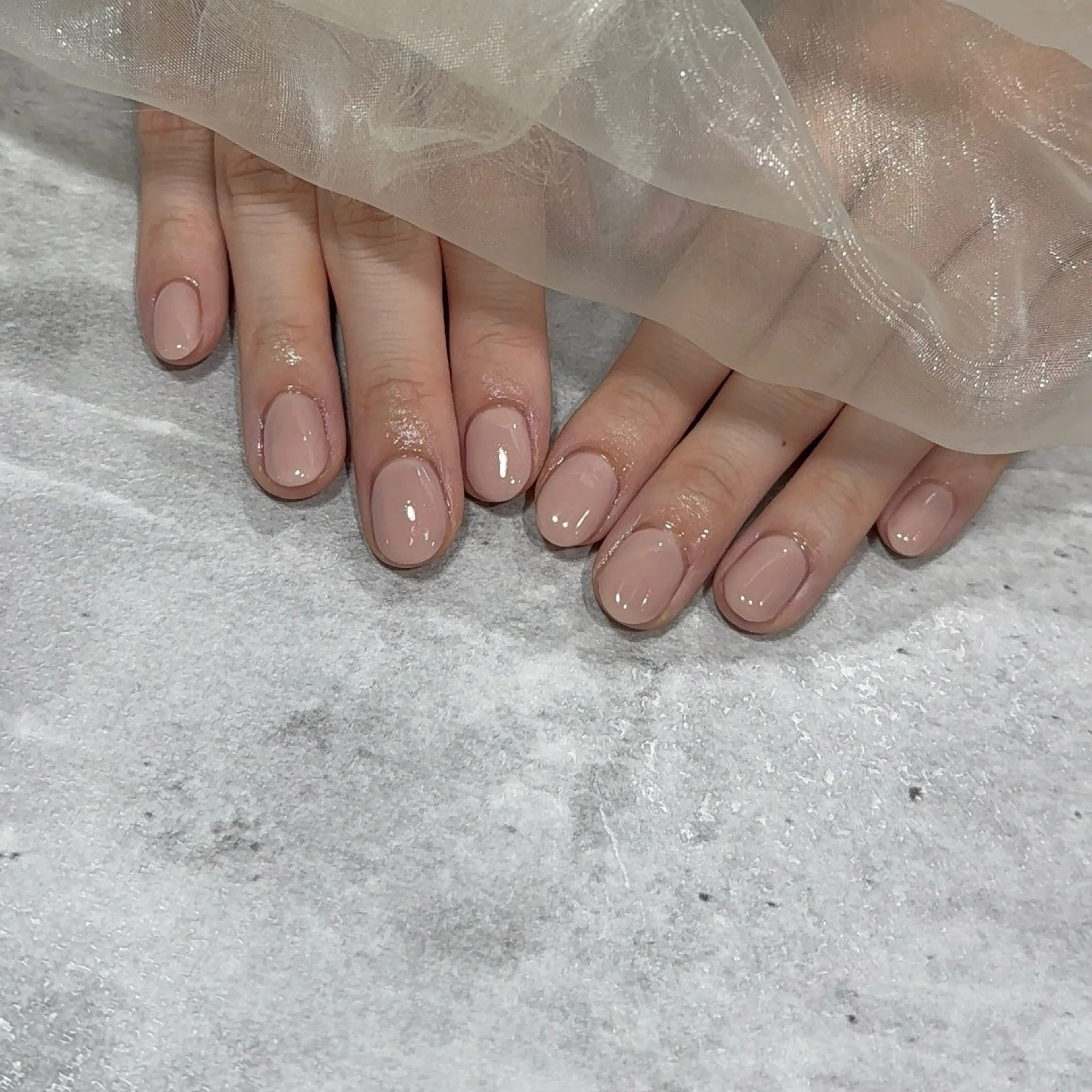 ネイル チークネイル 長さ出し フットネイル フレンチネイル ジェルネイル ハンドネイル Reilly nail.所属・Reillynail レイリーネイルのネイルデザイン