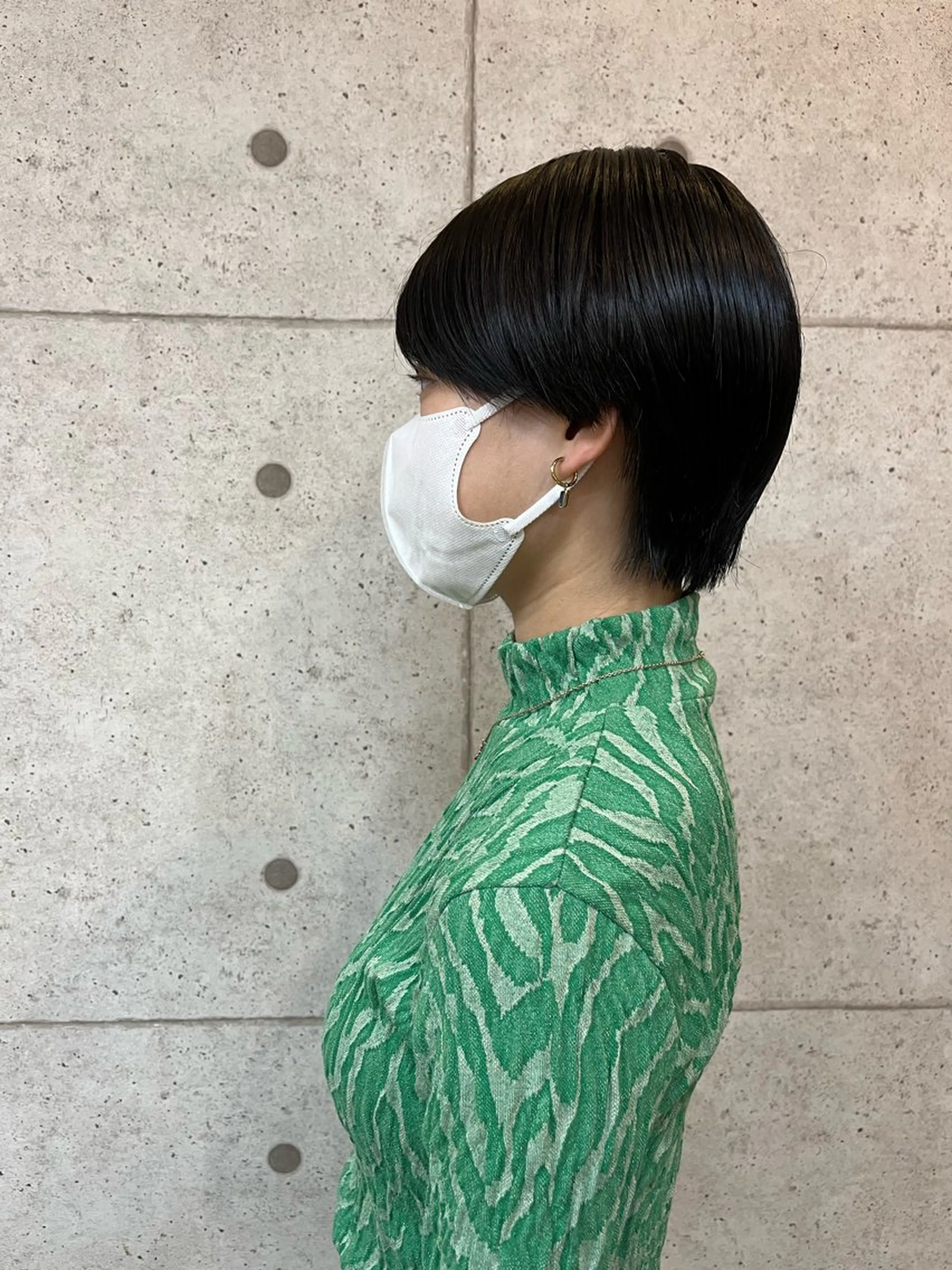 ショート カラー 🌱ぱっつとボブカ ット🌱/Ryotaのヘアスタイル
