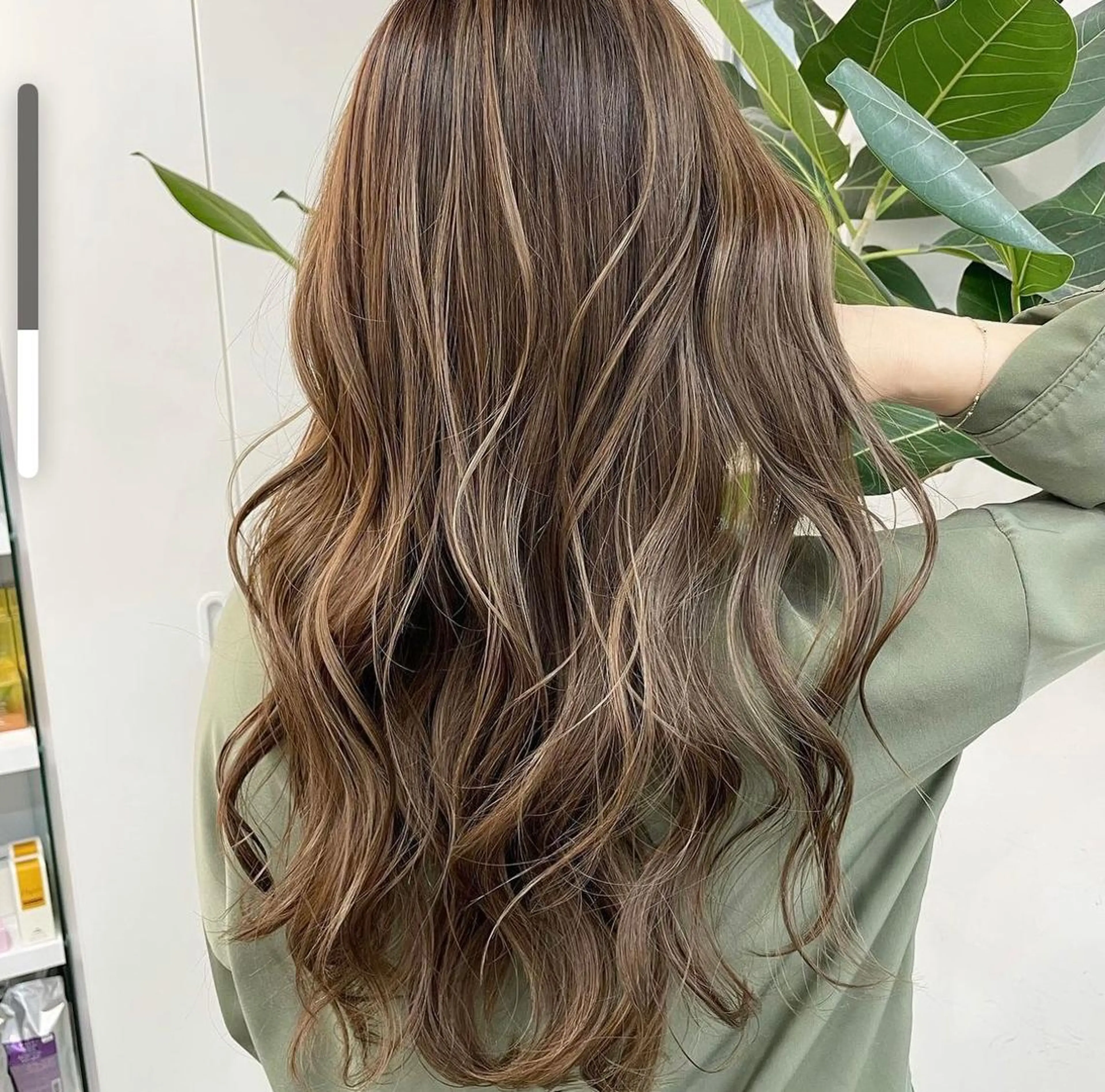 ロング ハイライト Ayuri🫧 Diar Blueのマツエク・マツパデザイン