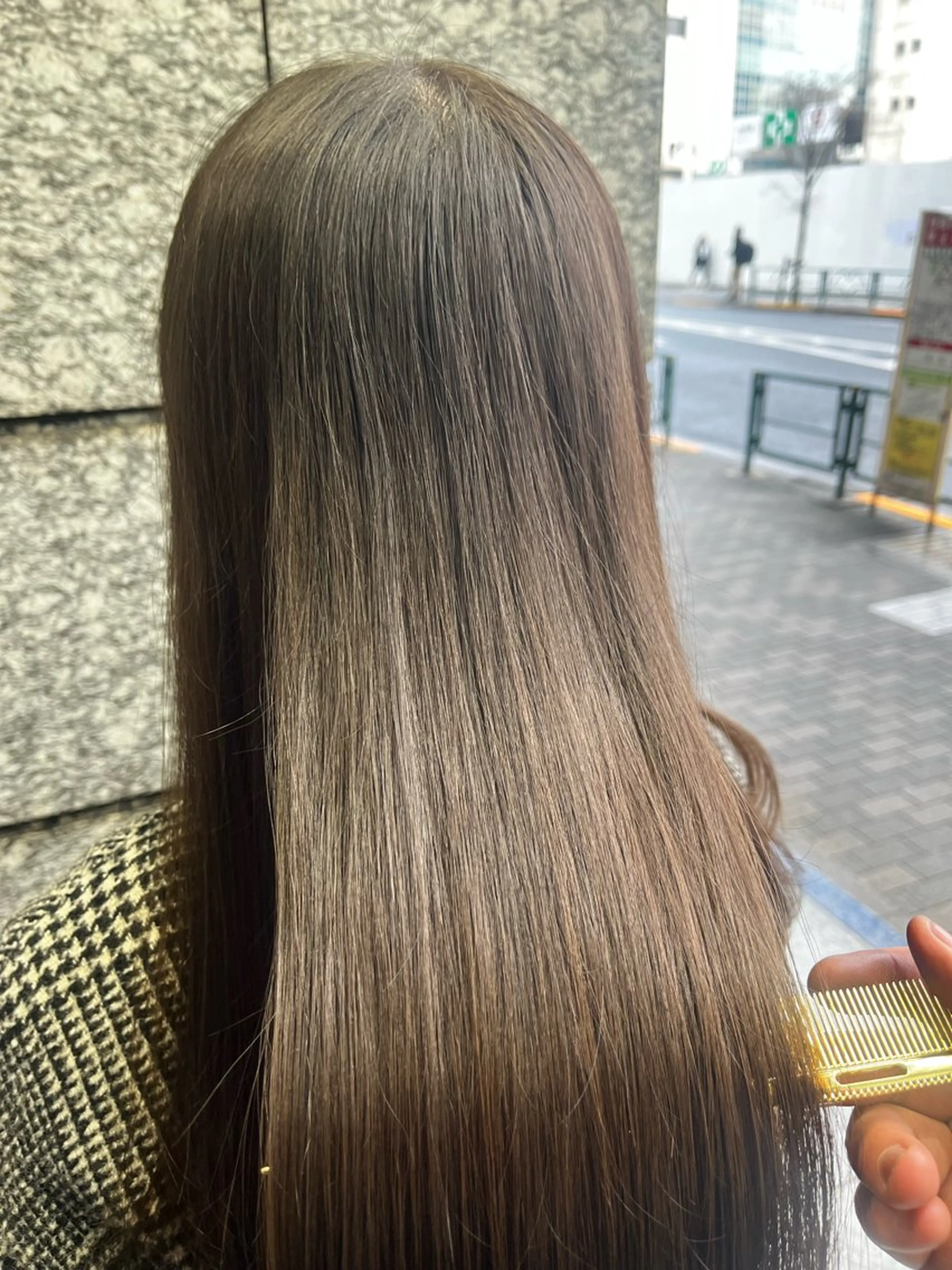 ロング カット ヘアカラー トリートメント hair resort 粋　dua所属・✂️髪質改善 kane✂️のヘアスタイル