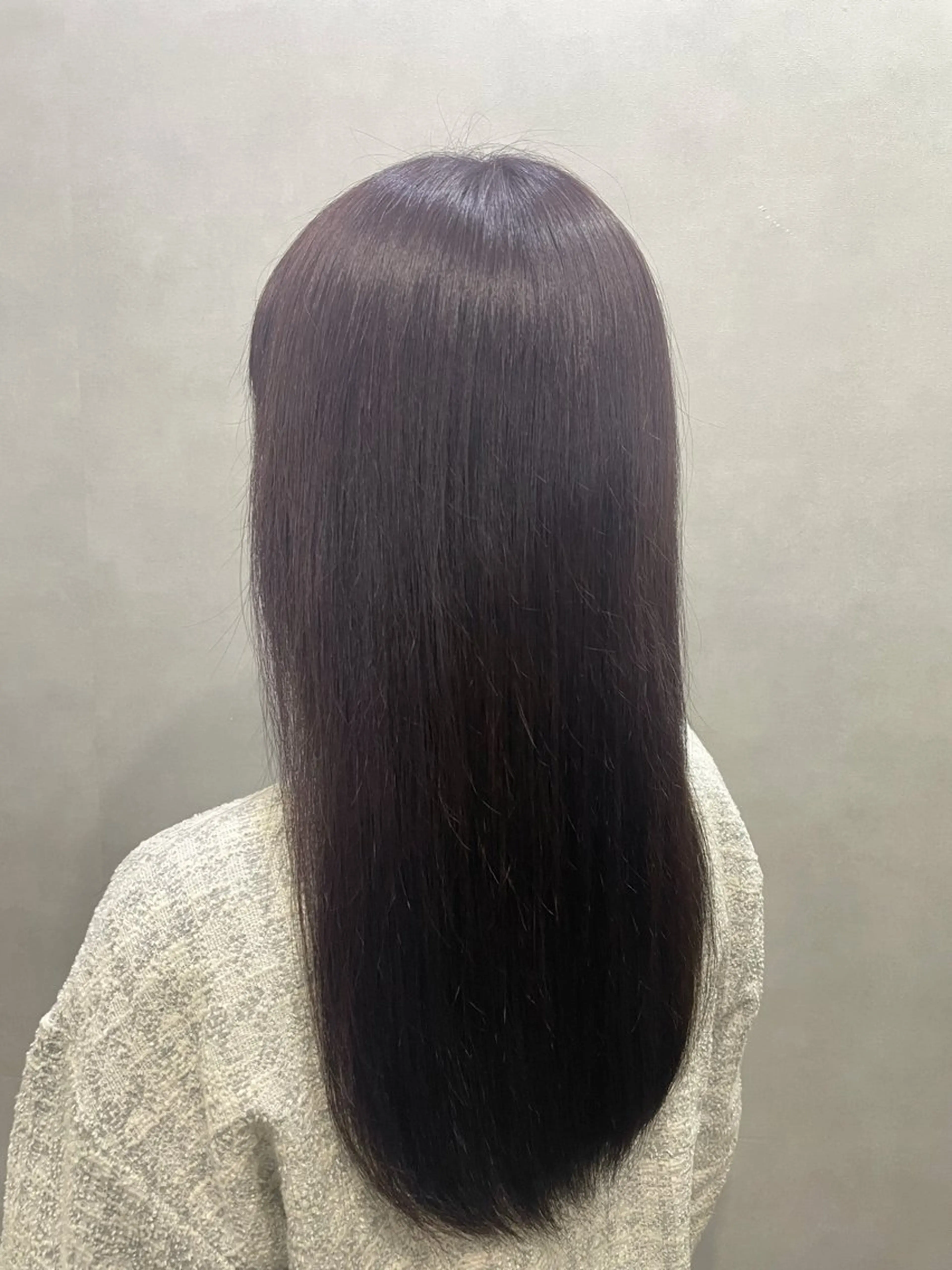 ロング カラー 透明感カラー ラベンダーカラー 似合わせカット｡:* nanaka🌦️のヘアスタイル