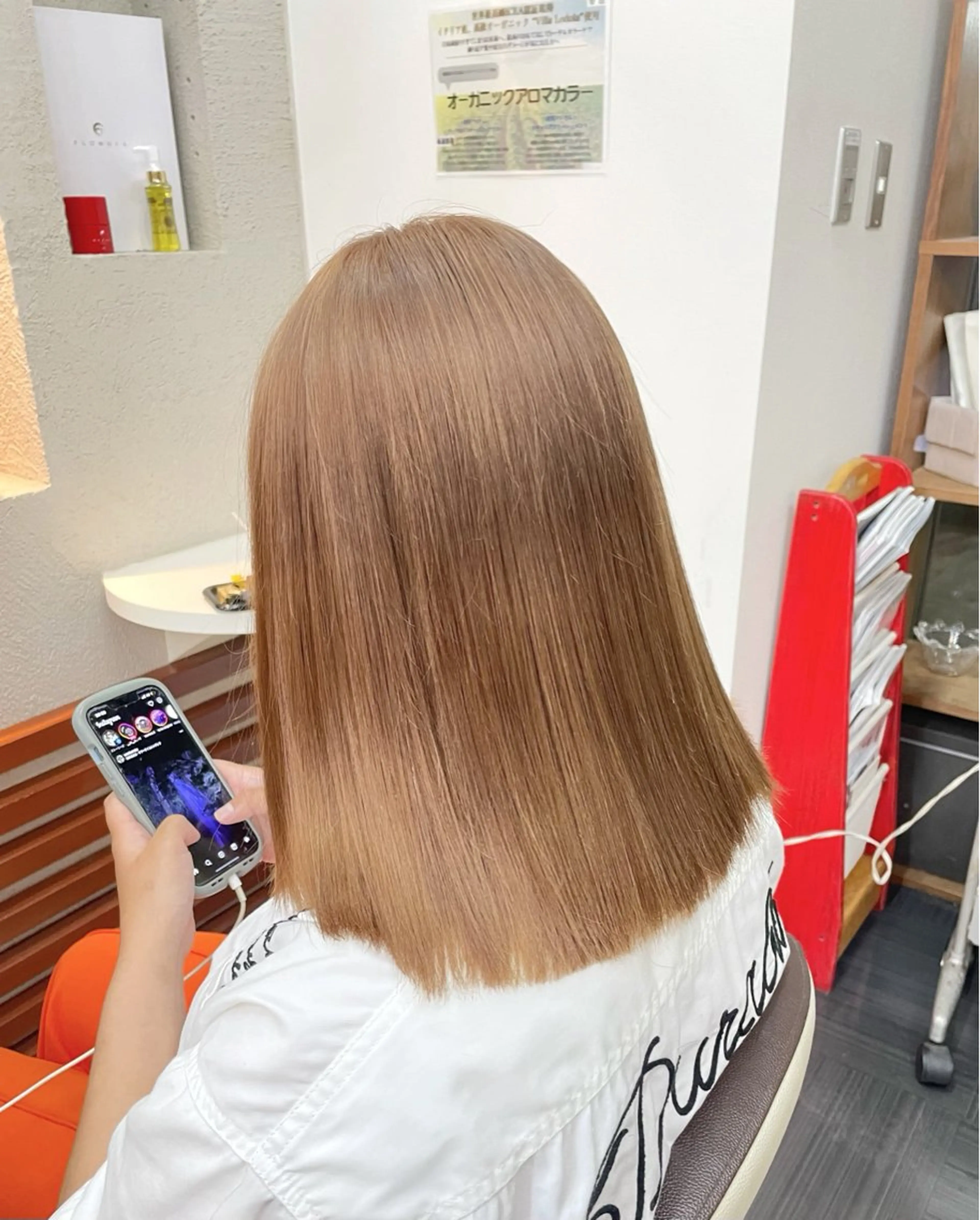 カラー VII所属・市妙 瑠基のヘアスタイル