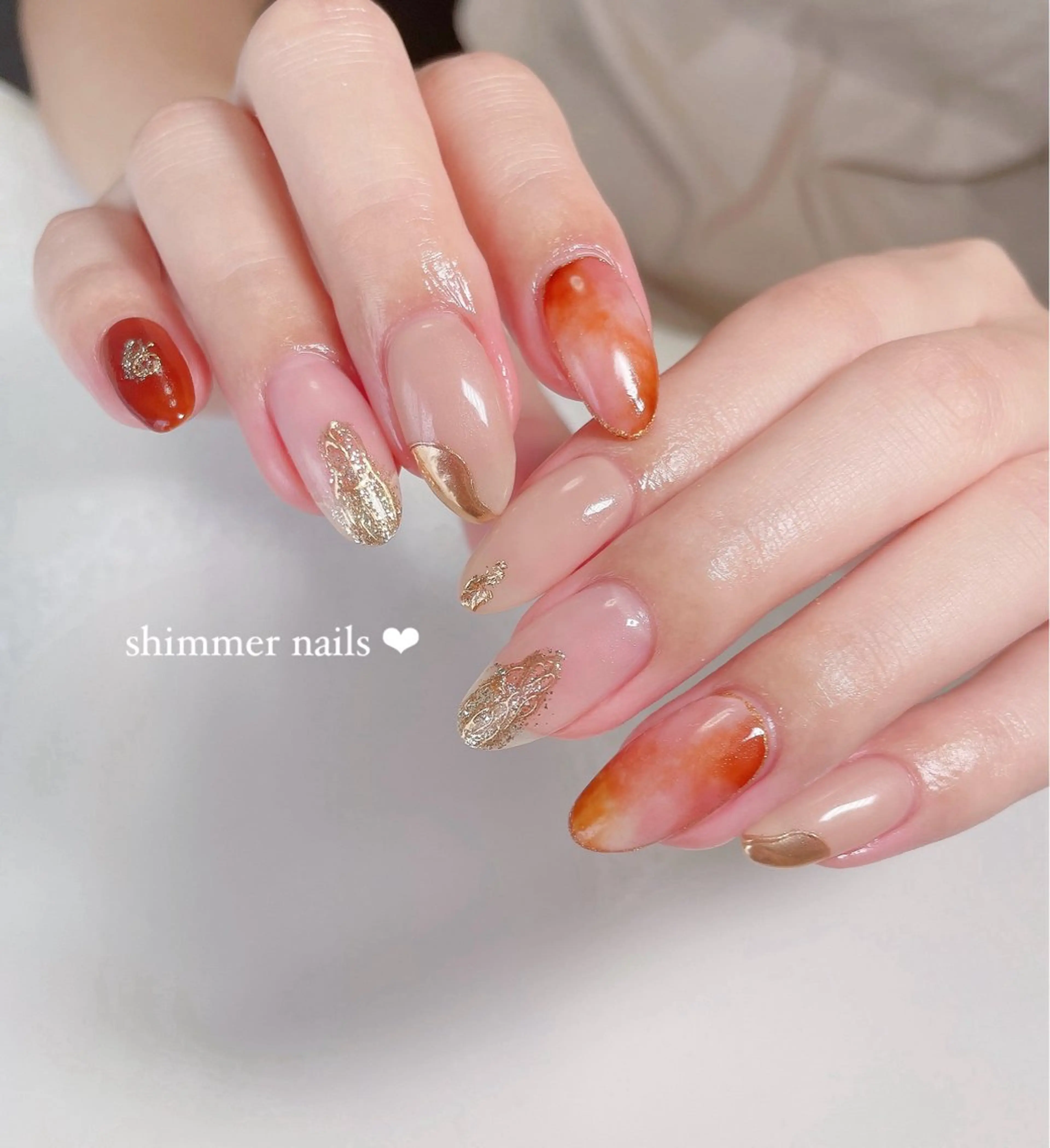ネイル shimmer nailsのネイルデザイン